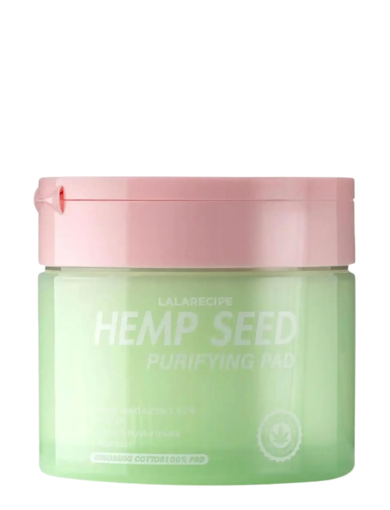 LALA Recipe Hemp Seed Purifying Pad - Hyaluronsyra - NO / clear