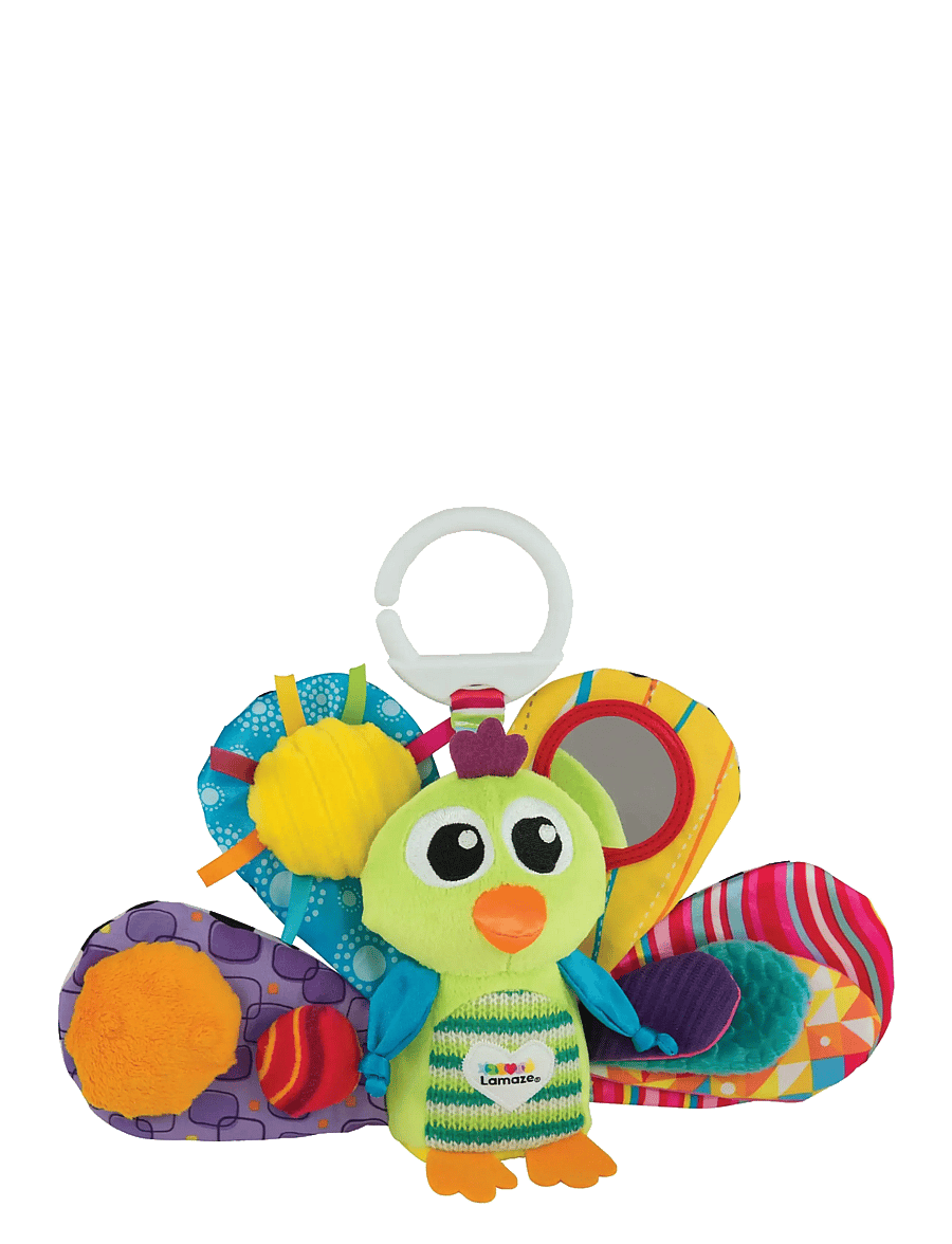 Lamaze - Lamaze Jacques The Peacock - leikföng fyrir barnakerrur - muti - 0