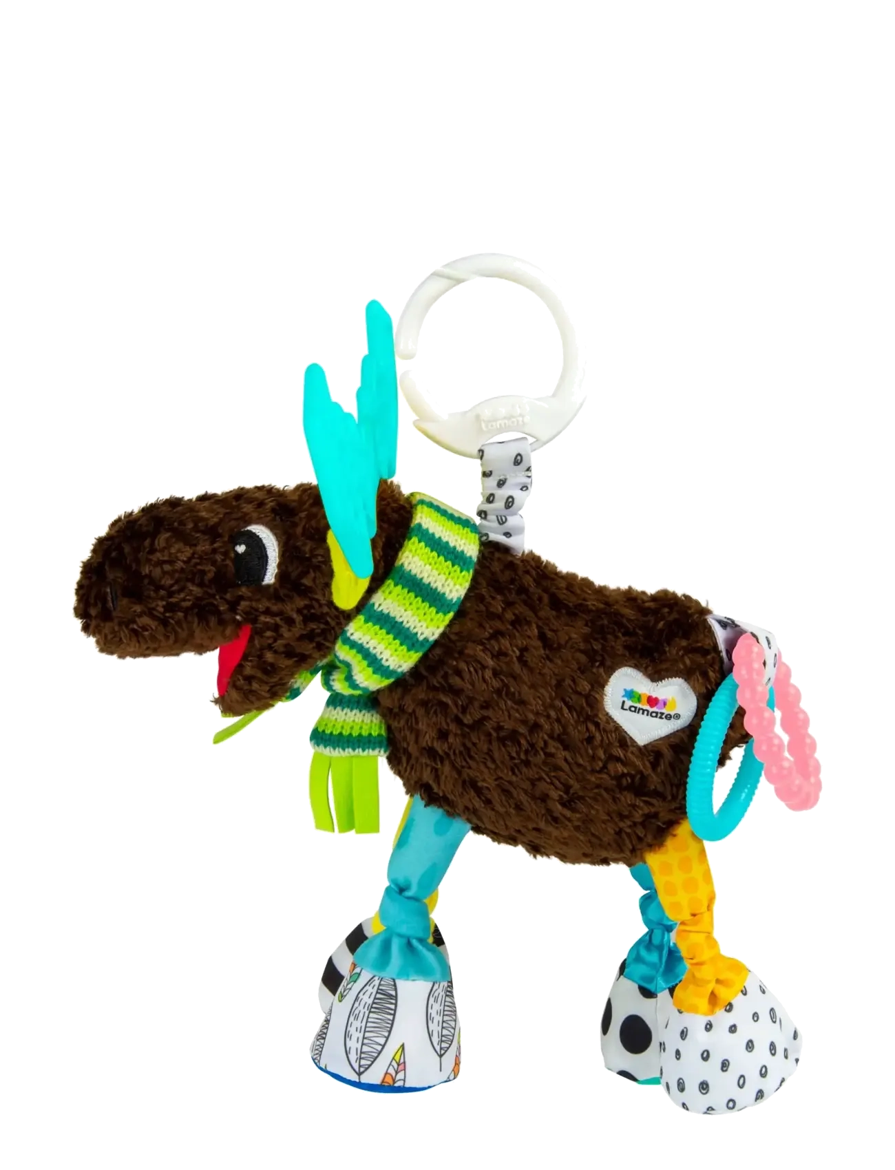 Lamaze - Lamaze Mortimer The Moose - leksaker för barnvagnen - muti - 1