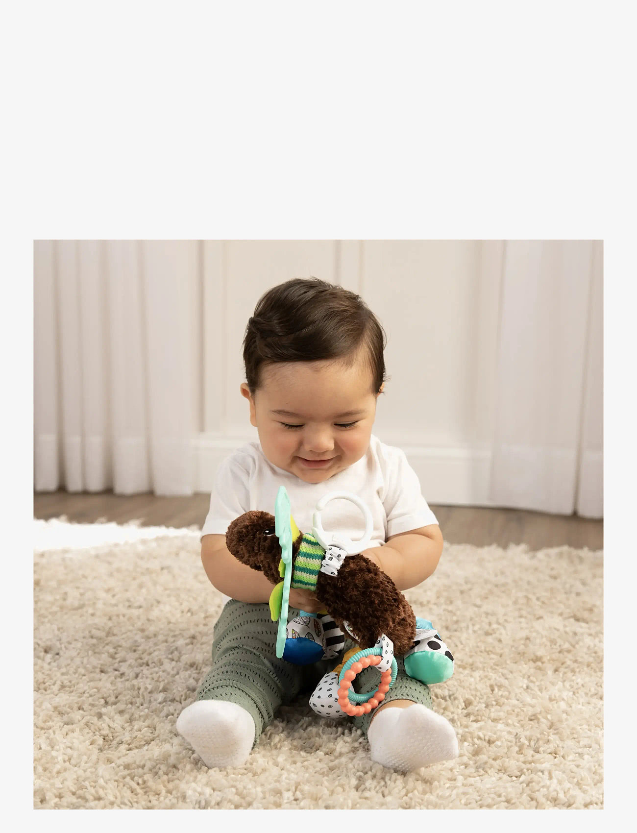 Lamaze - Lamaze Mortimer The Moose - leksaker för barnvagnen - muti - 2