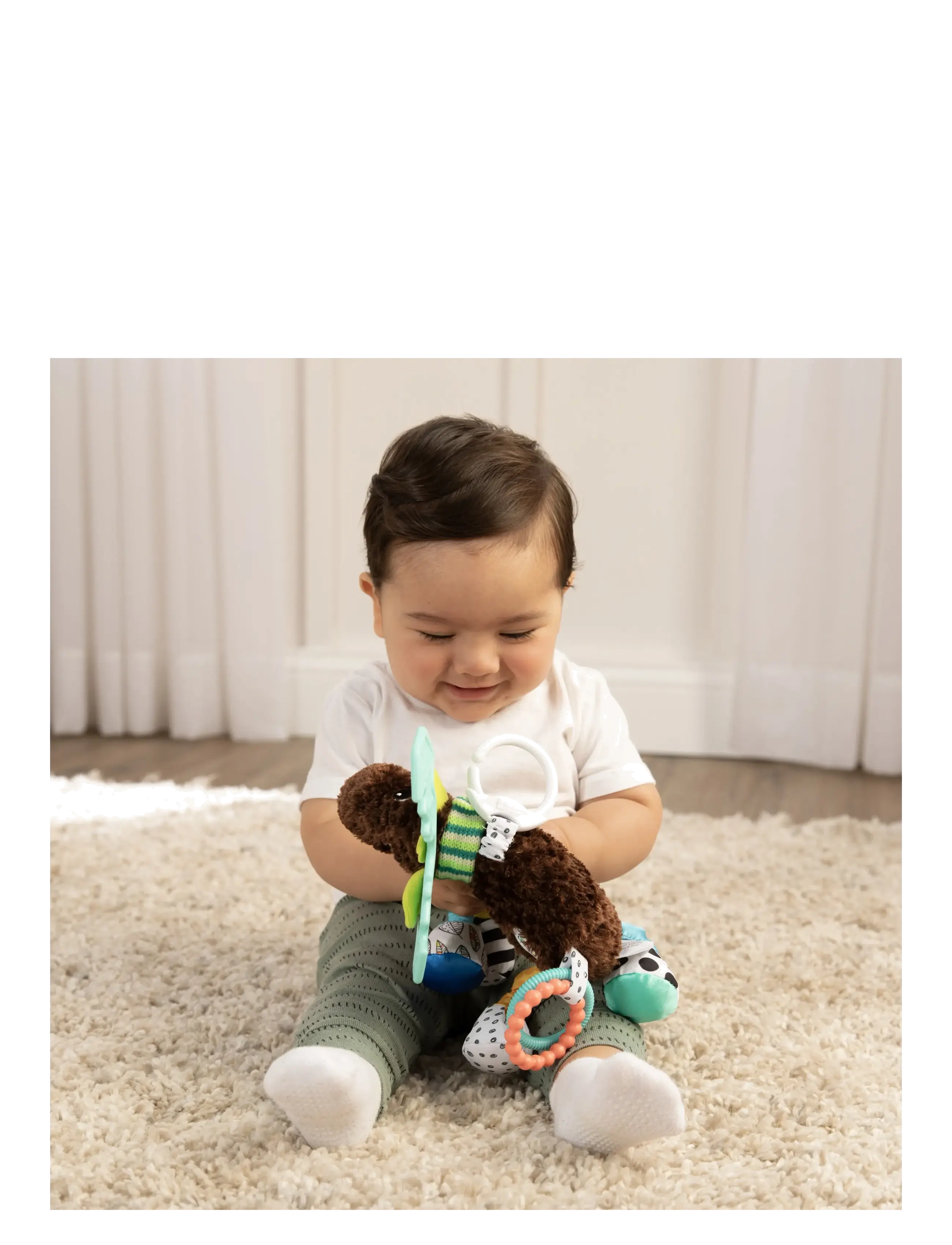 Lamaze - Lamaze Mortimer The Moose - leksaker för barnvagnen - muti - 2