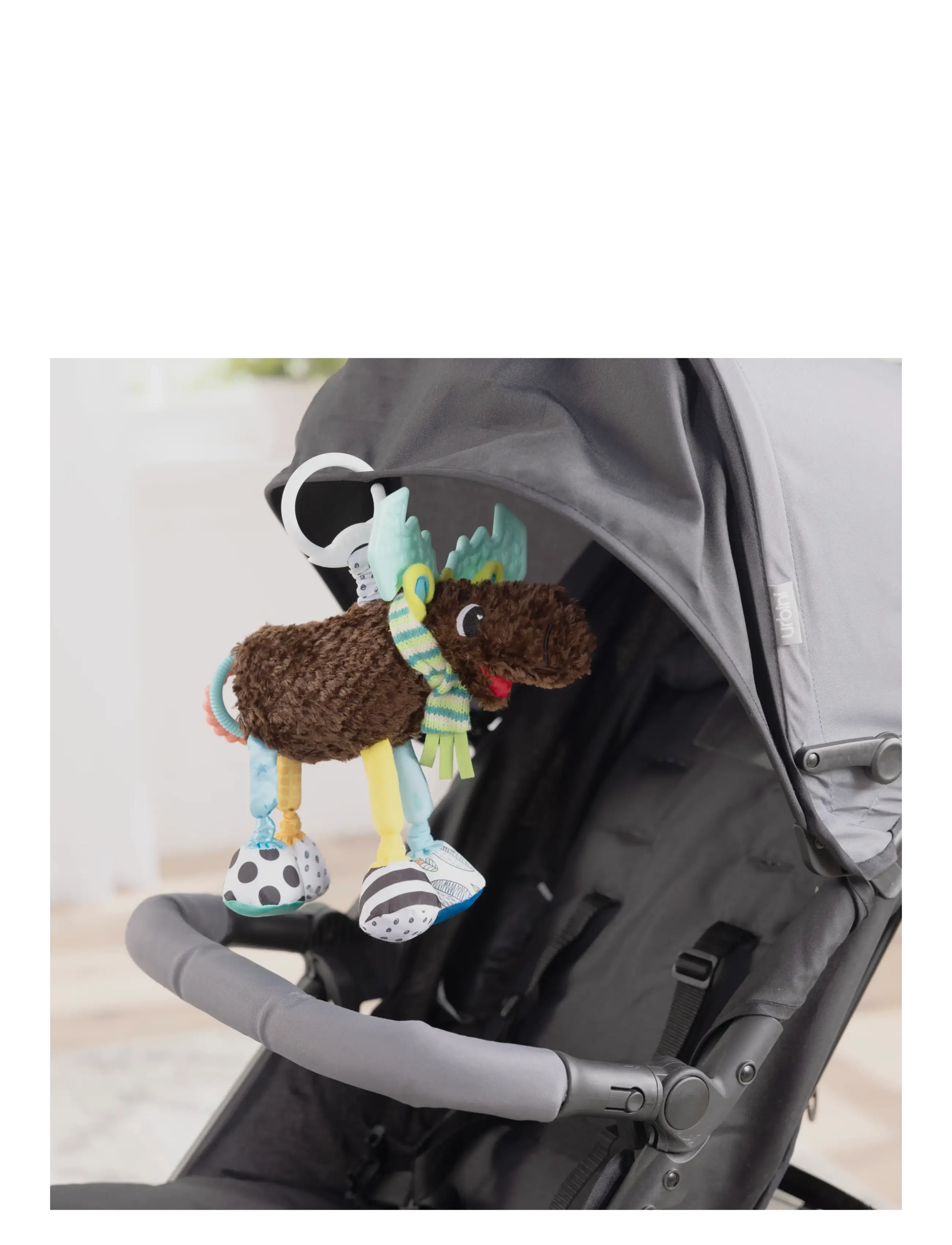 Lamaze - Lamaze Mortimer The Moose - leksaker för barnvagnen - muti - 4