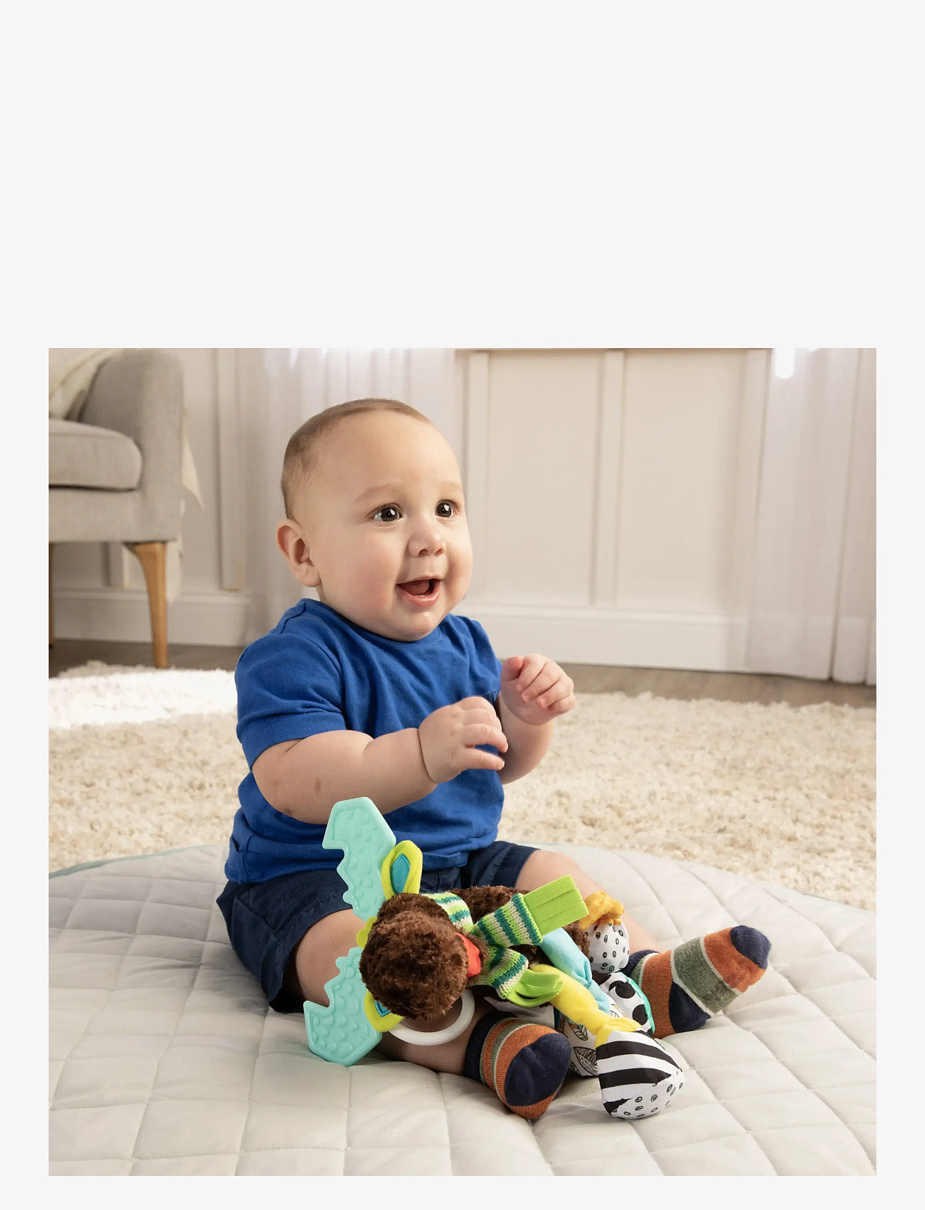 Lamaze - Lamaze Mortimer The Moose - leksaker för barnvagnen - muti - 5