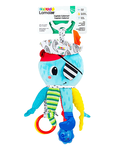 Lamaze Lamaze Captain Calamari - Musikalske plysdyr - MUTI / multi