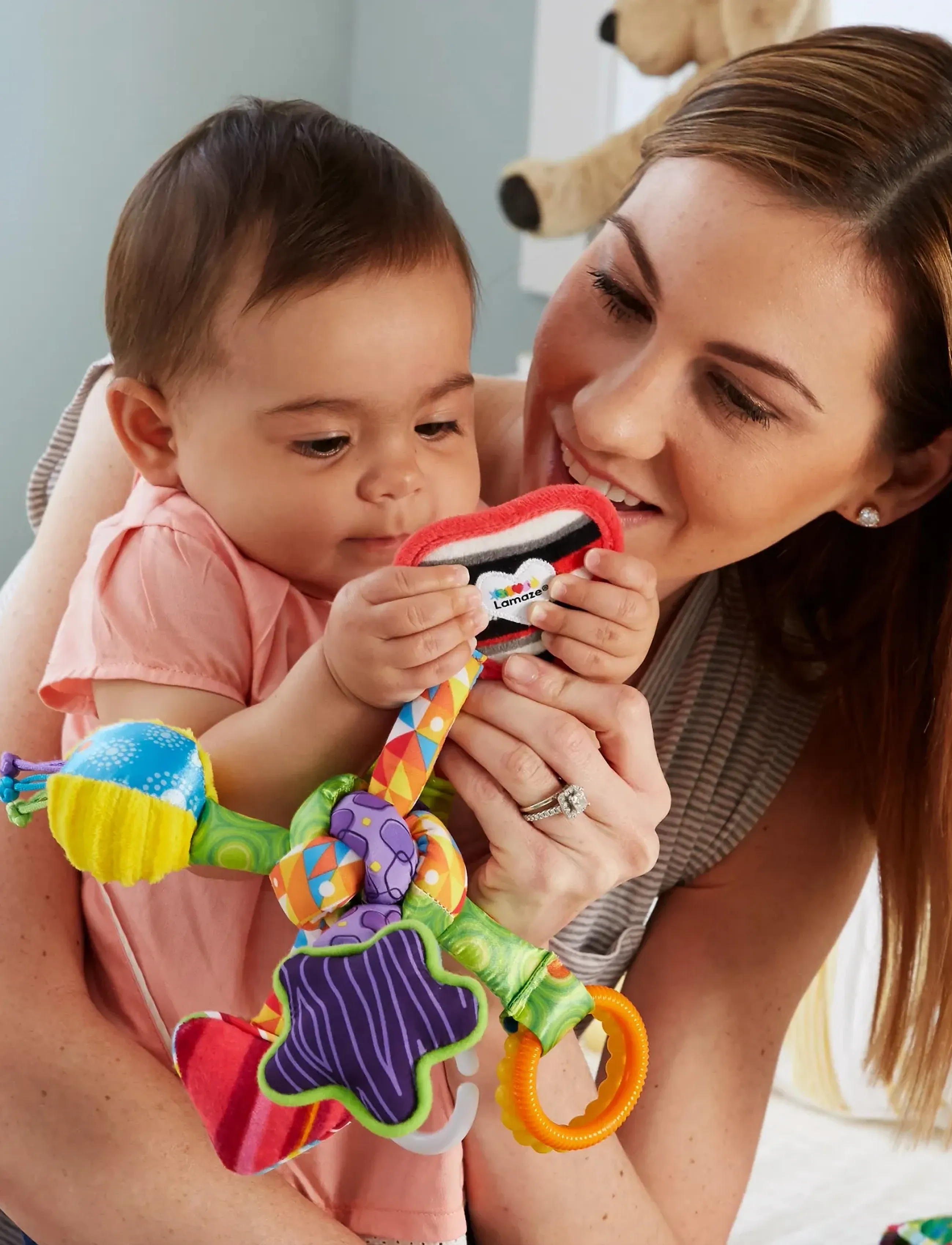 Lamaze Tug & Play Knot, Børn, Teething Legetøj, Multi/mønstret, Str: ONE SIZE