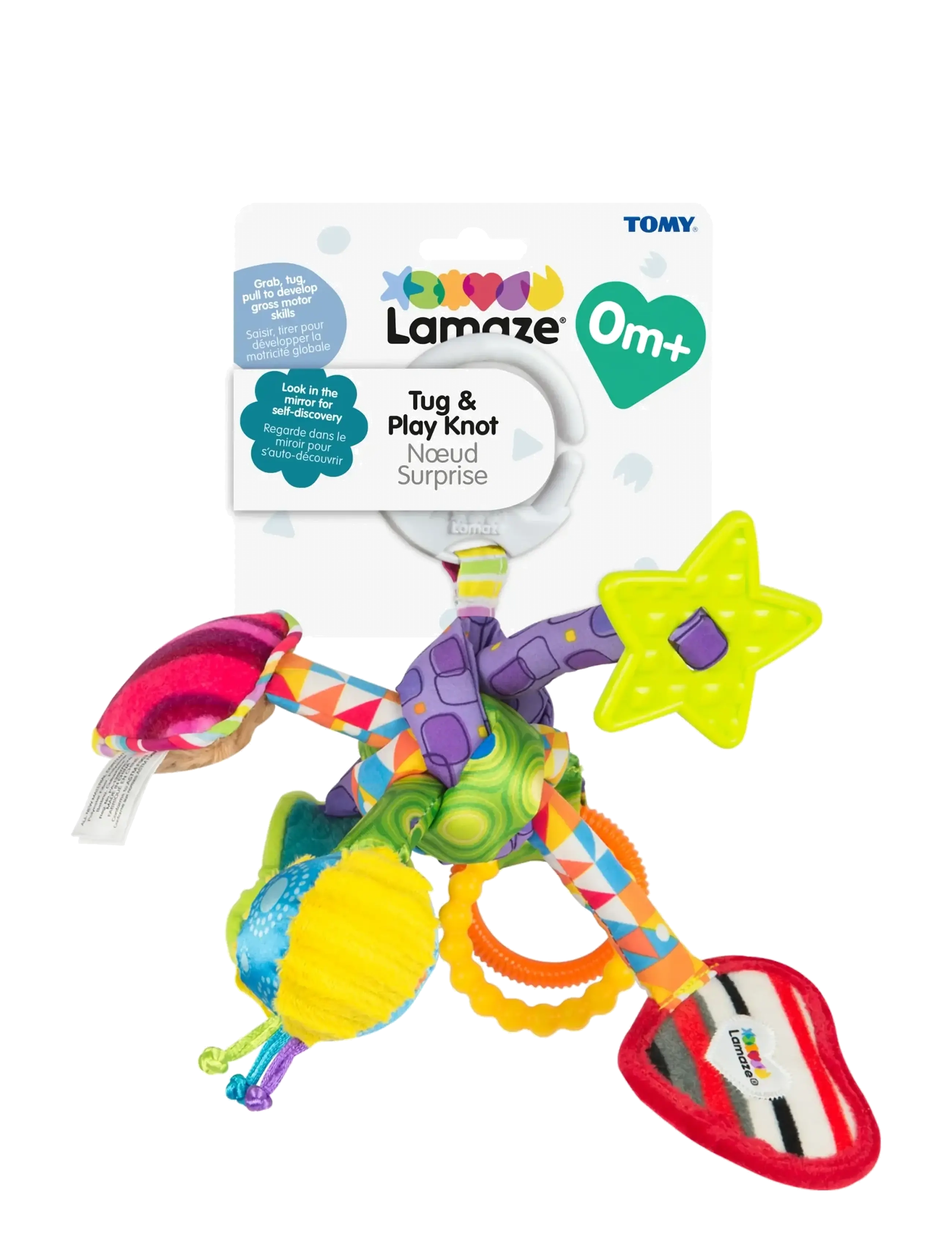 Lamaze - Lamaze Tug & Play Knot - bidelegetøj - muti - 3