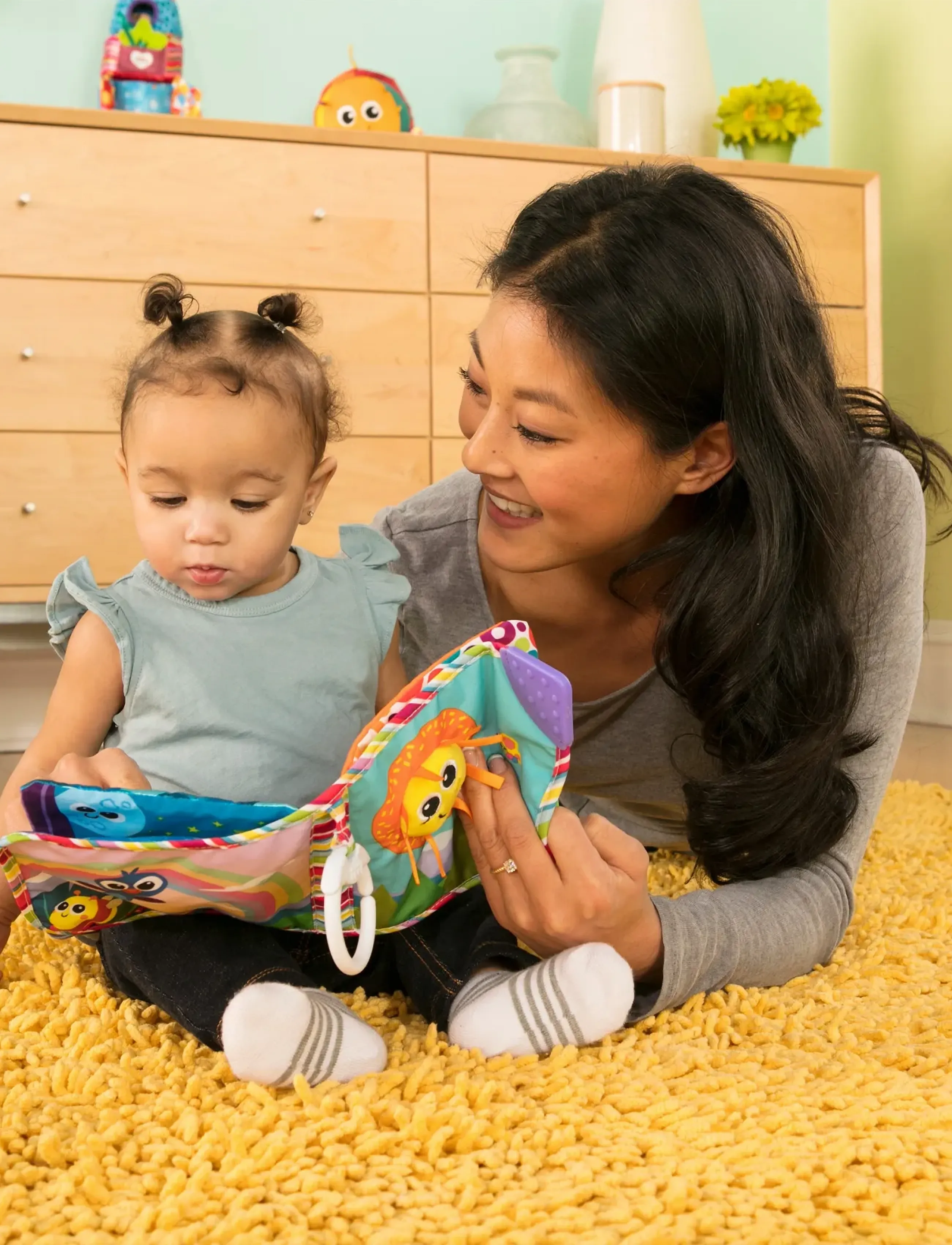 Lamaze Friends Book, Børn, Interactive Legetøj, Multi/mønstret, Str: ONE SIZE