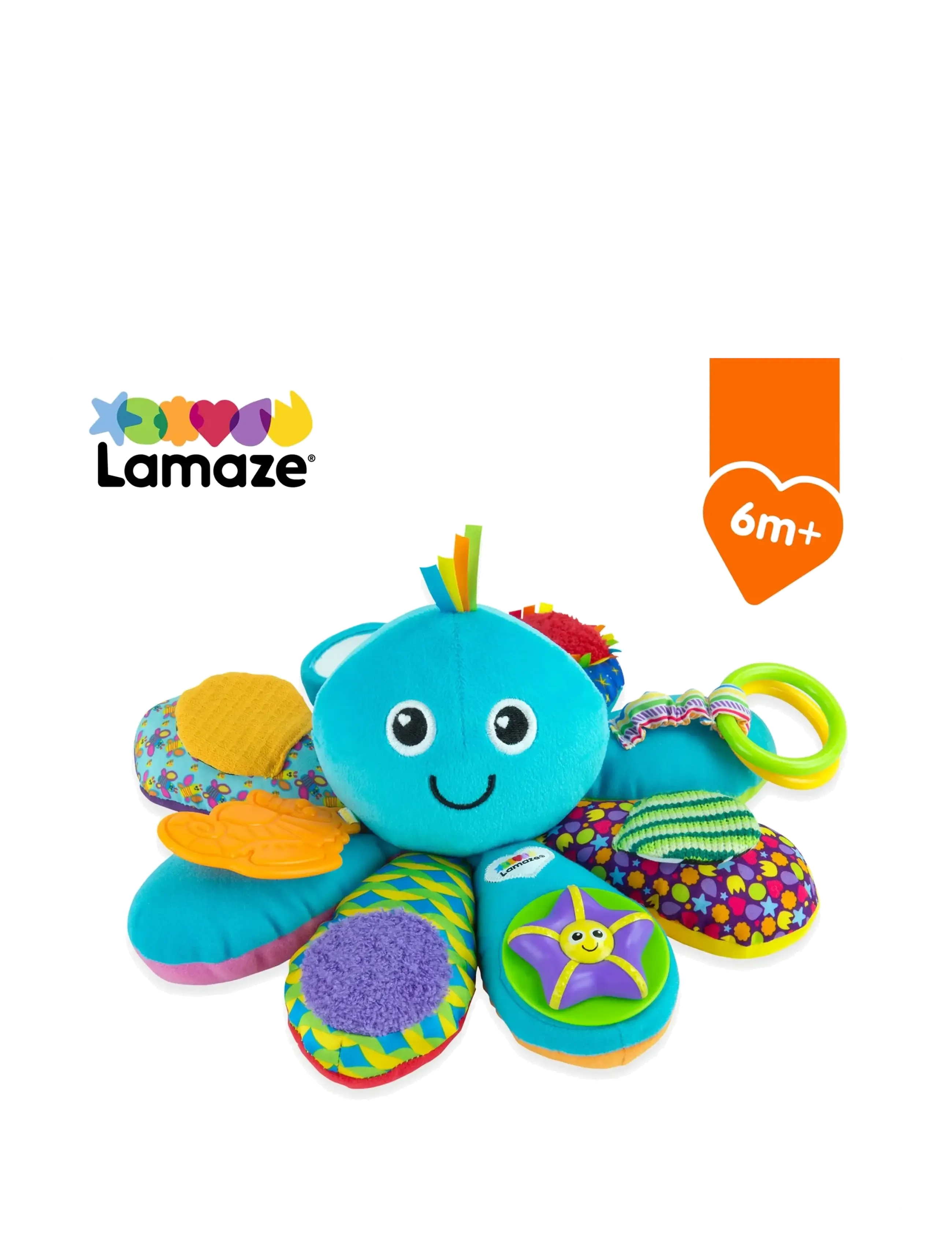 Lamaze Octivity Time, Børn, Rattles, Multi/mønstret, Str: ONE SIZE