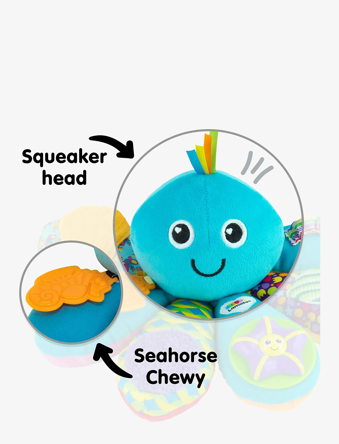 Lamaze - Lamaze Octivity Time - mjuka leksaker - muti - 3