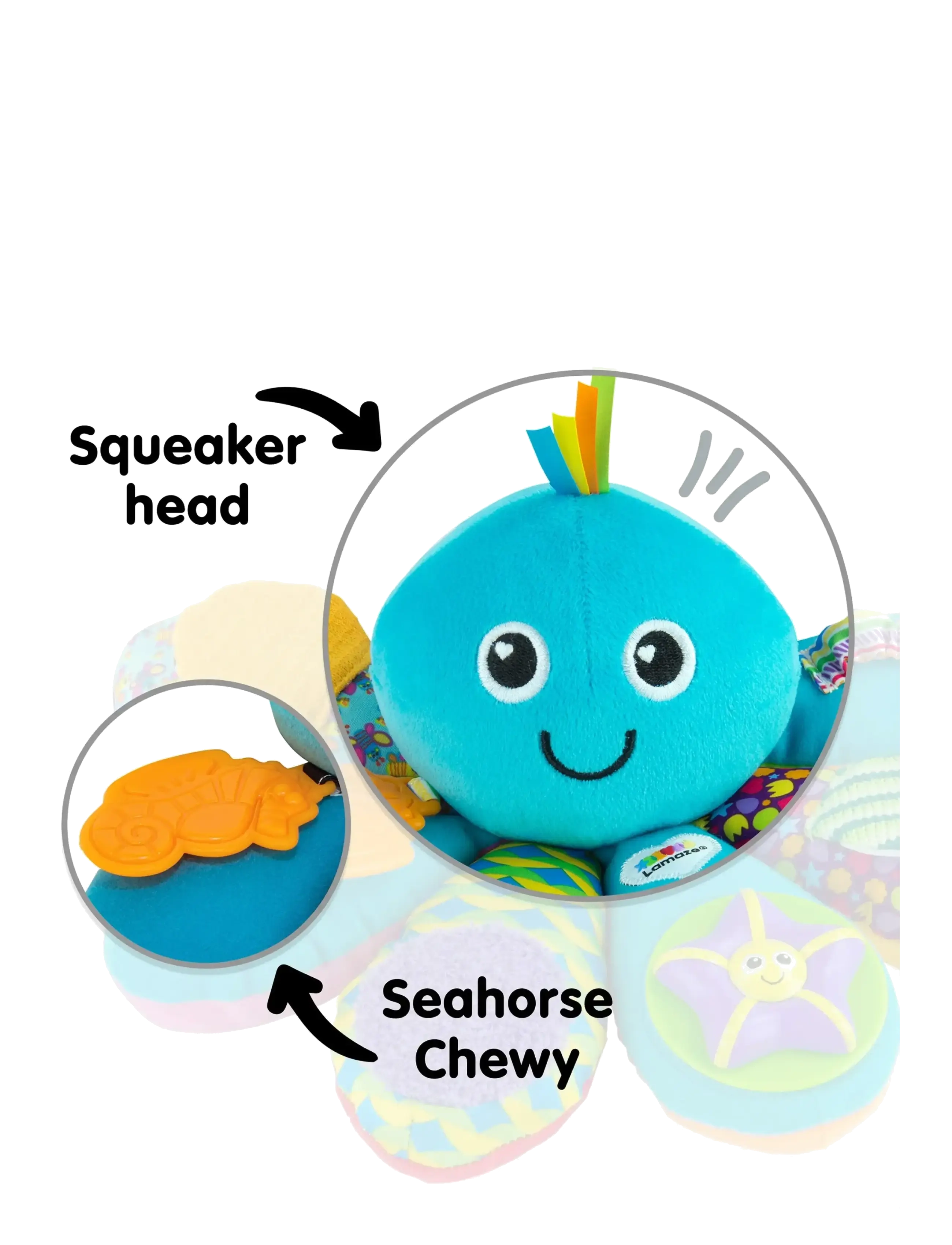 Lamaze - Lamaze Octivity Time - mjuka leksaker - muti - 3