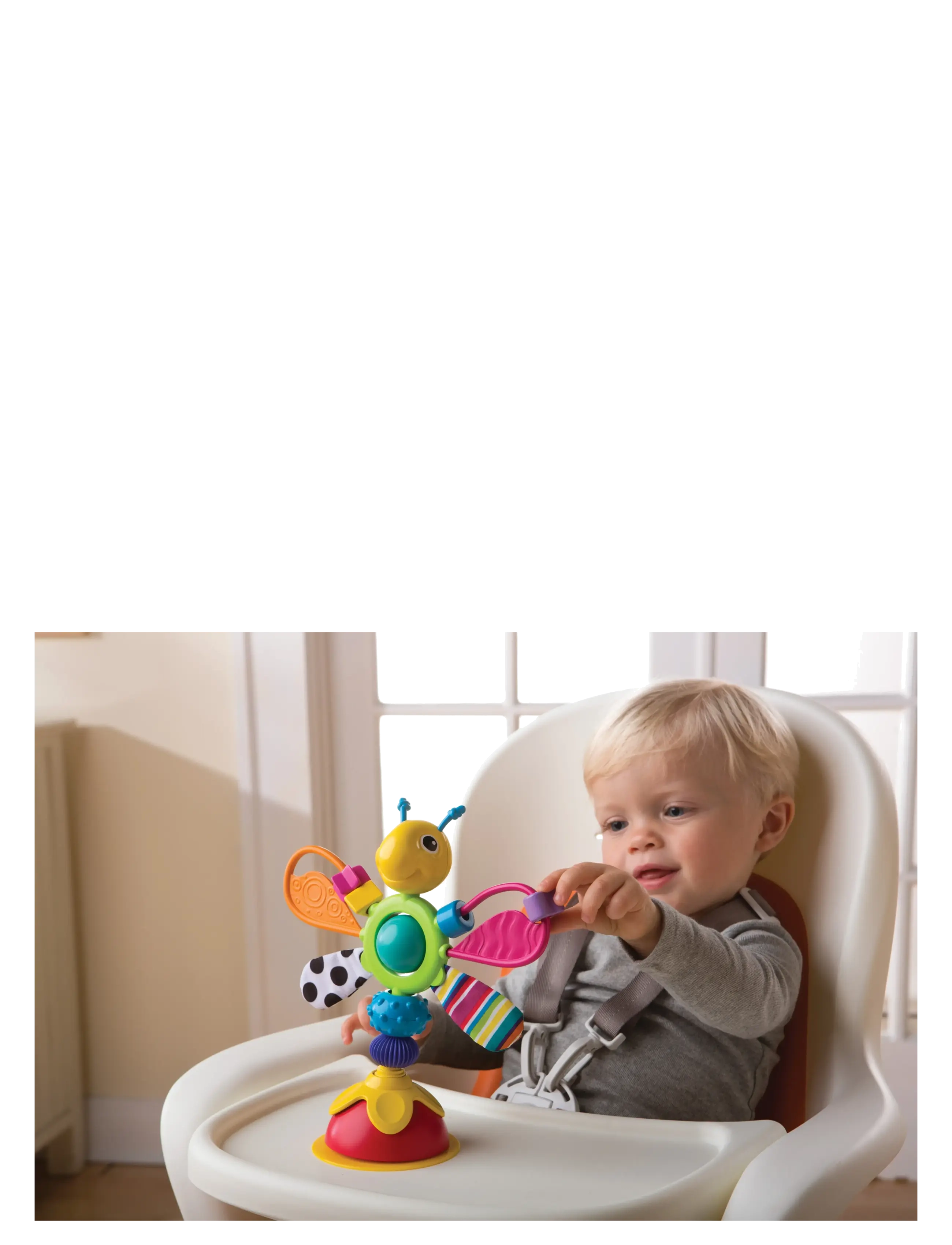 Lamaze - Lamaze Freddie The Firefly Highchair Toy - smábarnaleikvellir og leikmottur - muti - 1