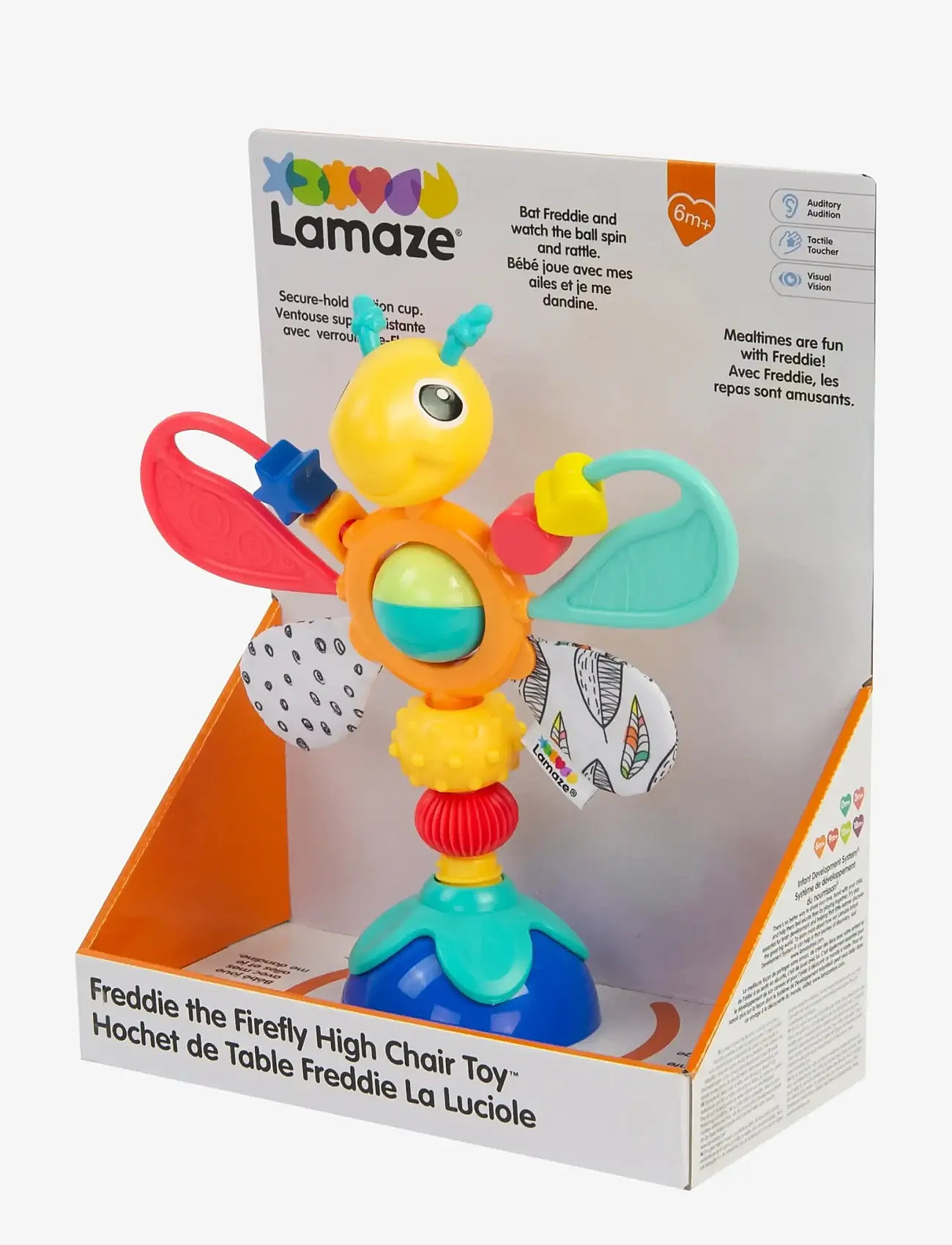 Lamaze - Lamaze Freddie The Firefly Highchair Toy - babygym - muti - 2