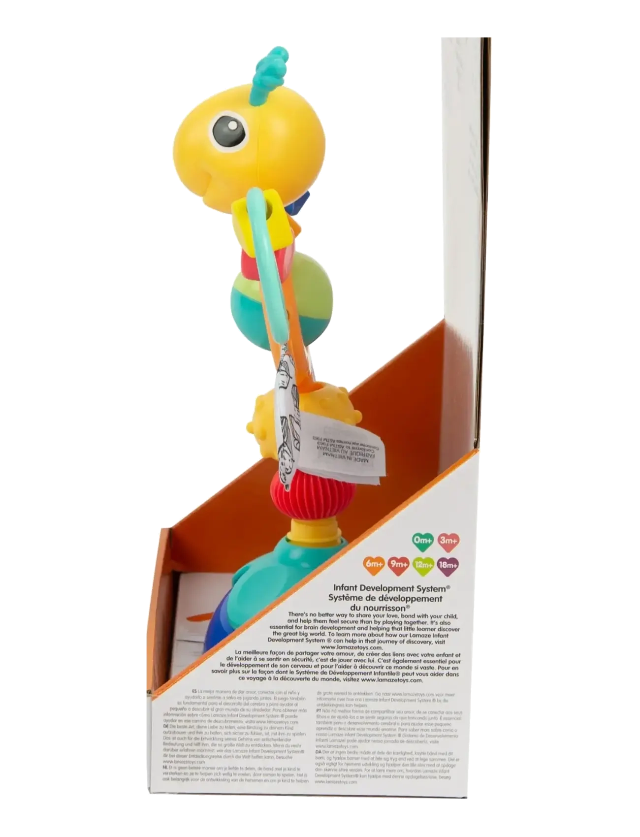 Lamaze - Lamaze Freddie The Firefly Highchair Toy - smábarnaleikvellir og leikmottur - muti - 3