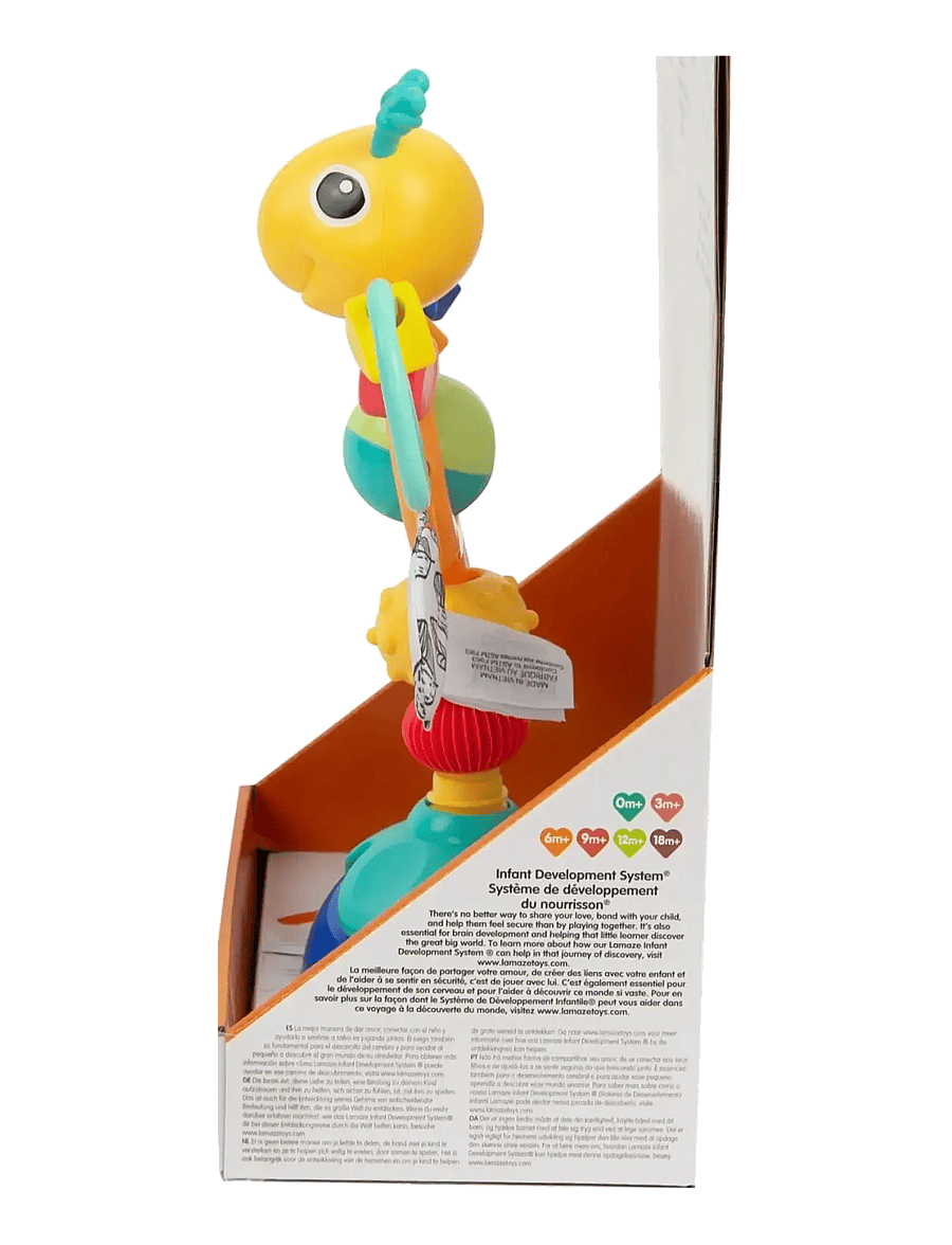 Lamaze - Lamaze Freddie The Firefly Highchair Toy - smábarnaleikvellir og leikmottur - muti - 3