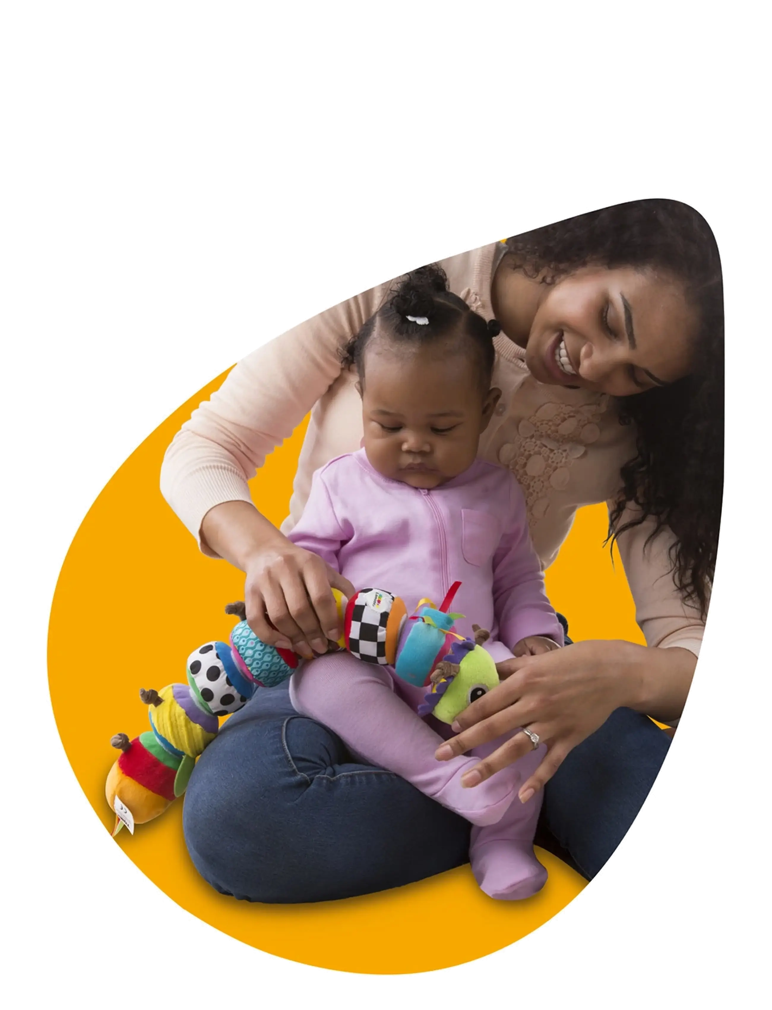 Lamaze - Lamaze Mix & Match Caterpillar - mjuka leksaker - muti - 5