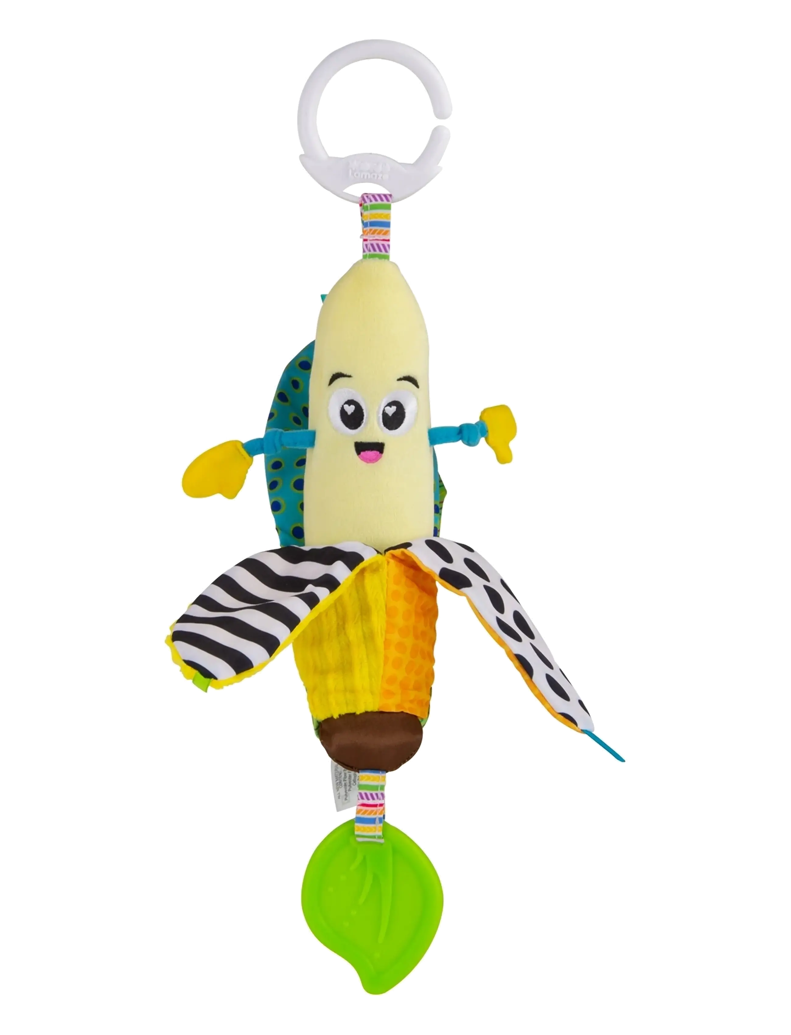 Lamaze Bea The Banana Clip & Go, Børn, Rattles, Gul, Str: ONE SIZE