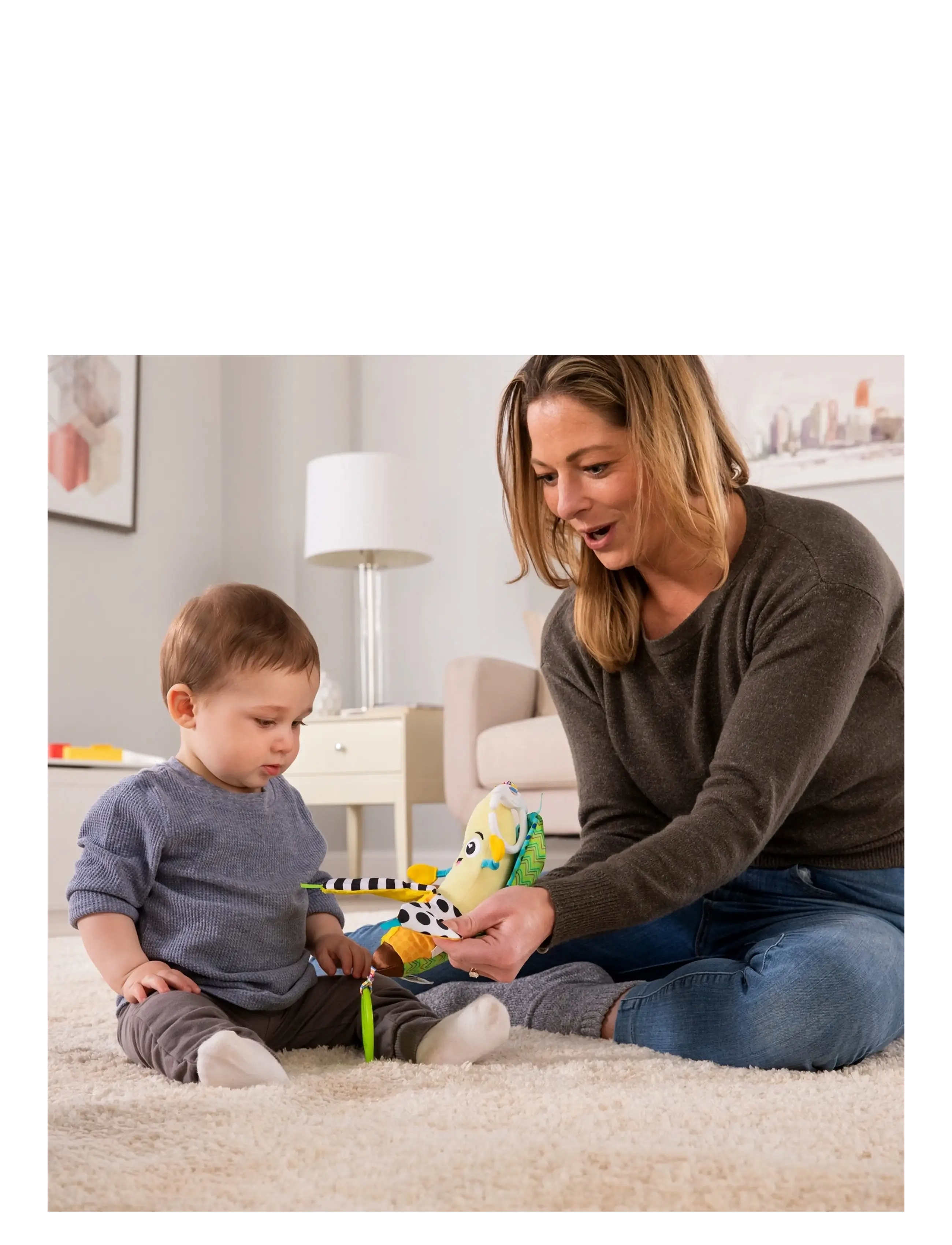 Lamaze - Lamaze Bea The Banana Clip & Go - skallror - muti - 4