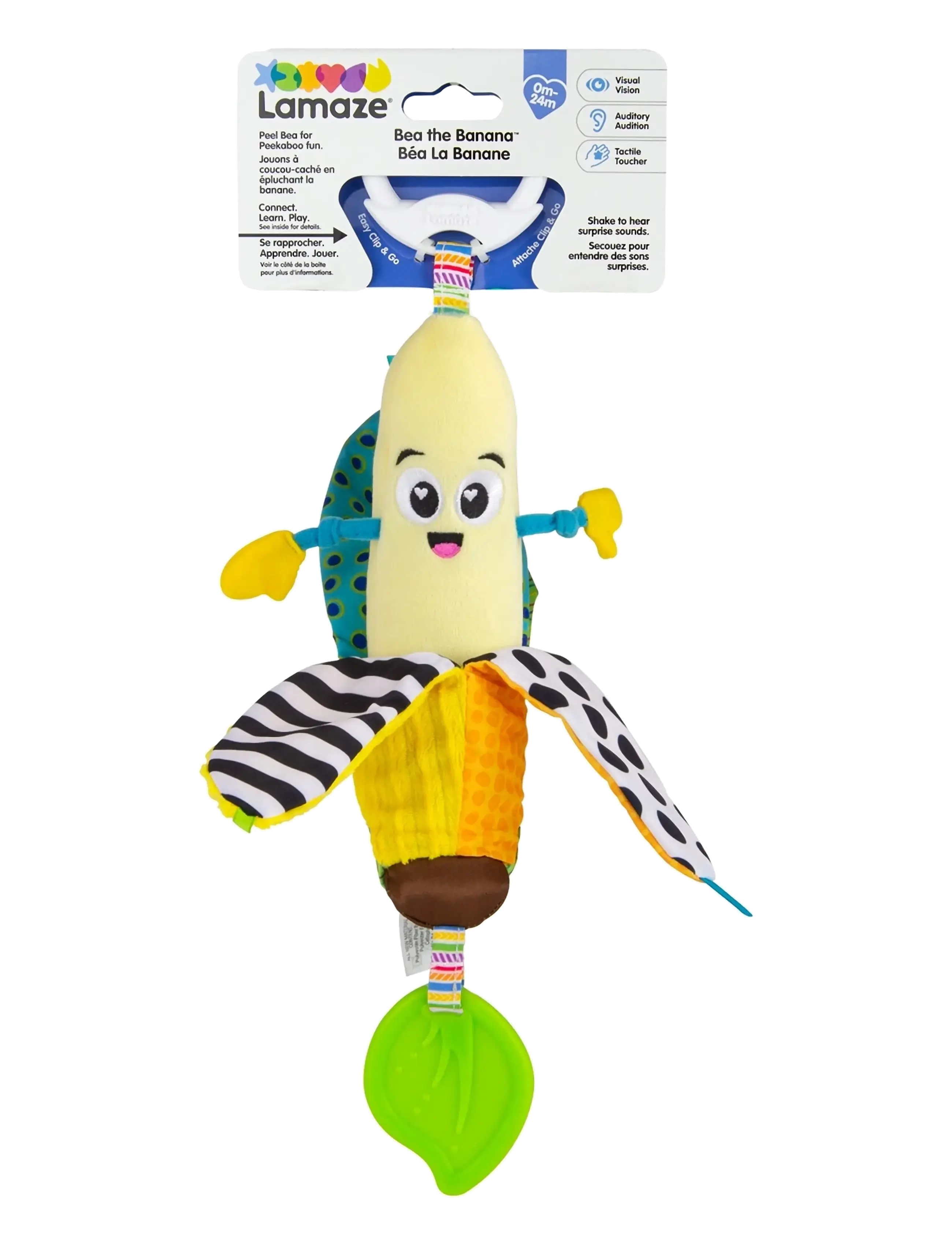 Lamaze - Lamaze Bea The Banana Clip & Go - skallror - muti - 5