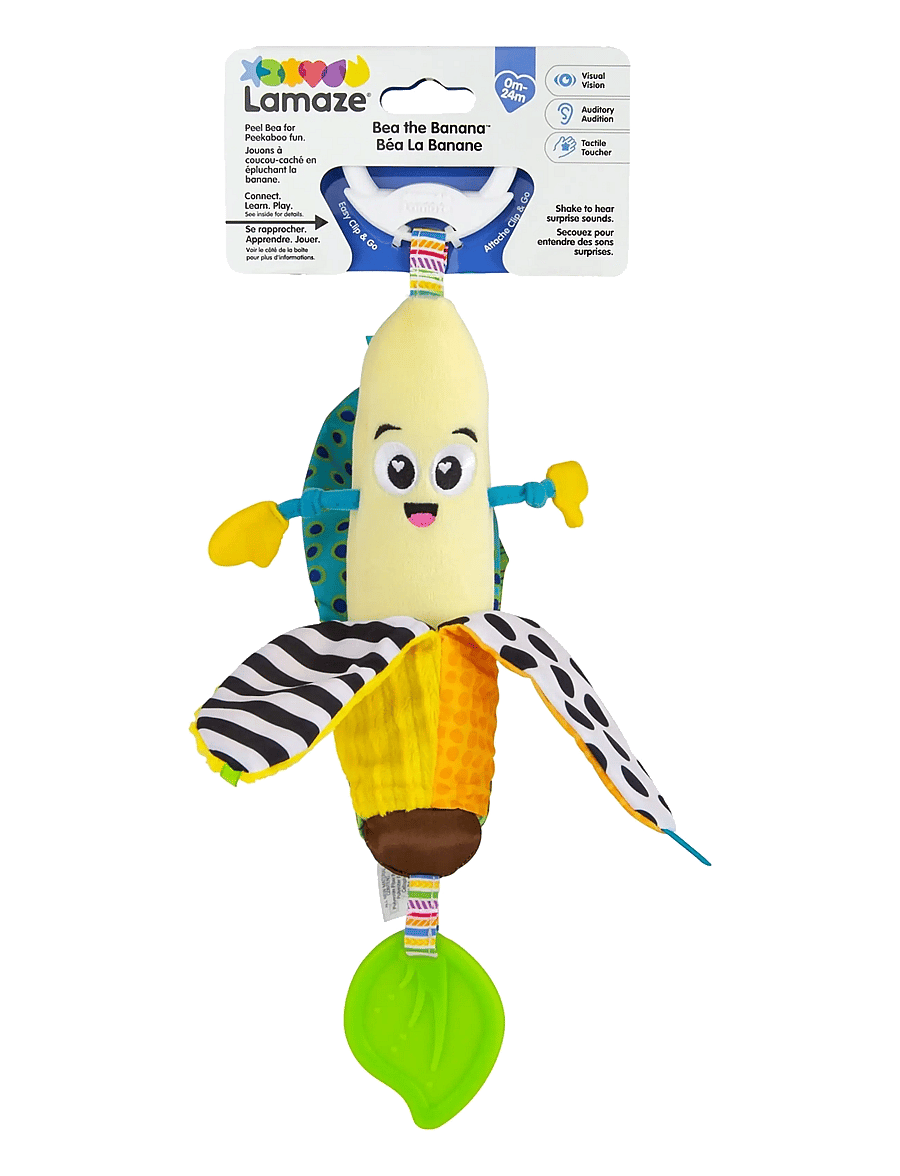 Lamaze - Lamaze Bea The Banana Clip & Go - hristur og hringlur - muti - 5