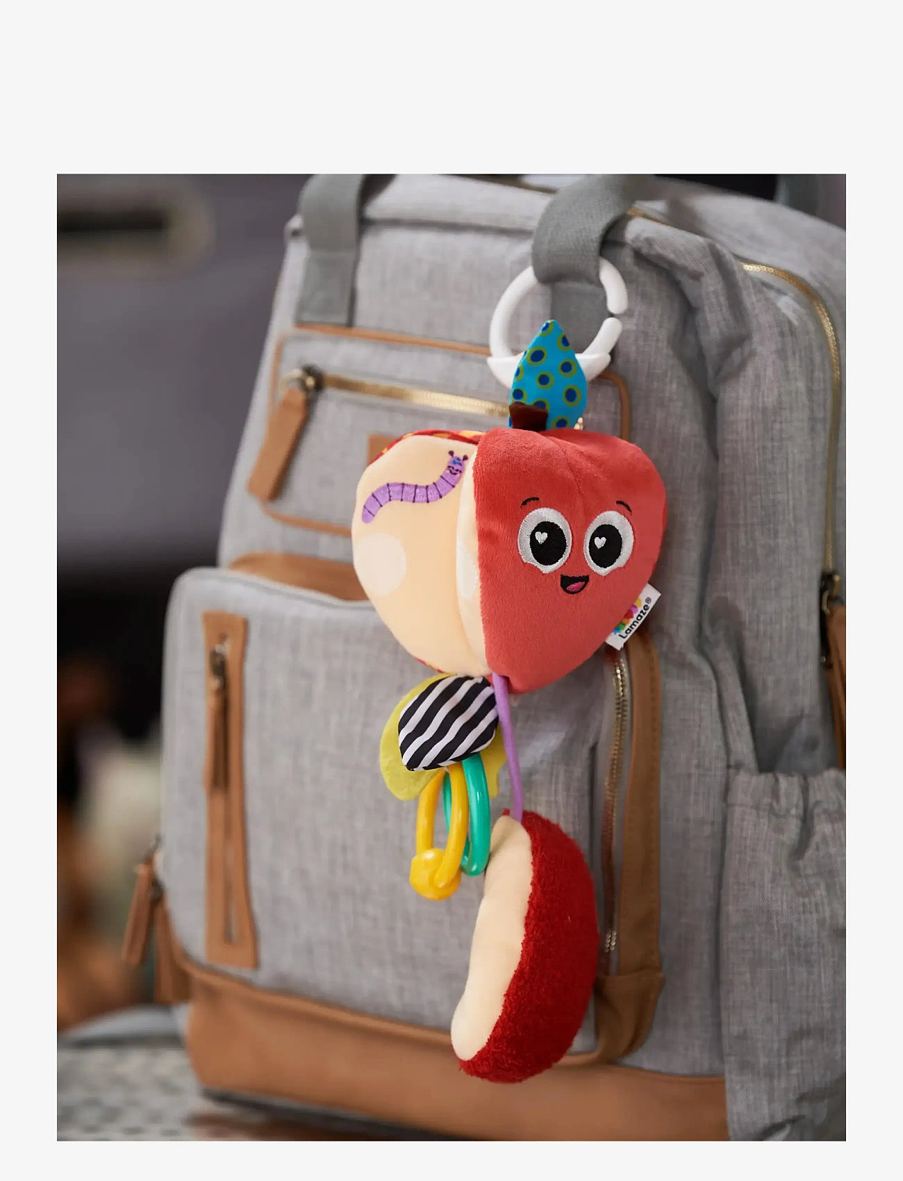 Lamaze - Lamaze Archer The Apple Clip & Go - bamser - muti - 2
