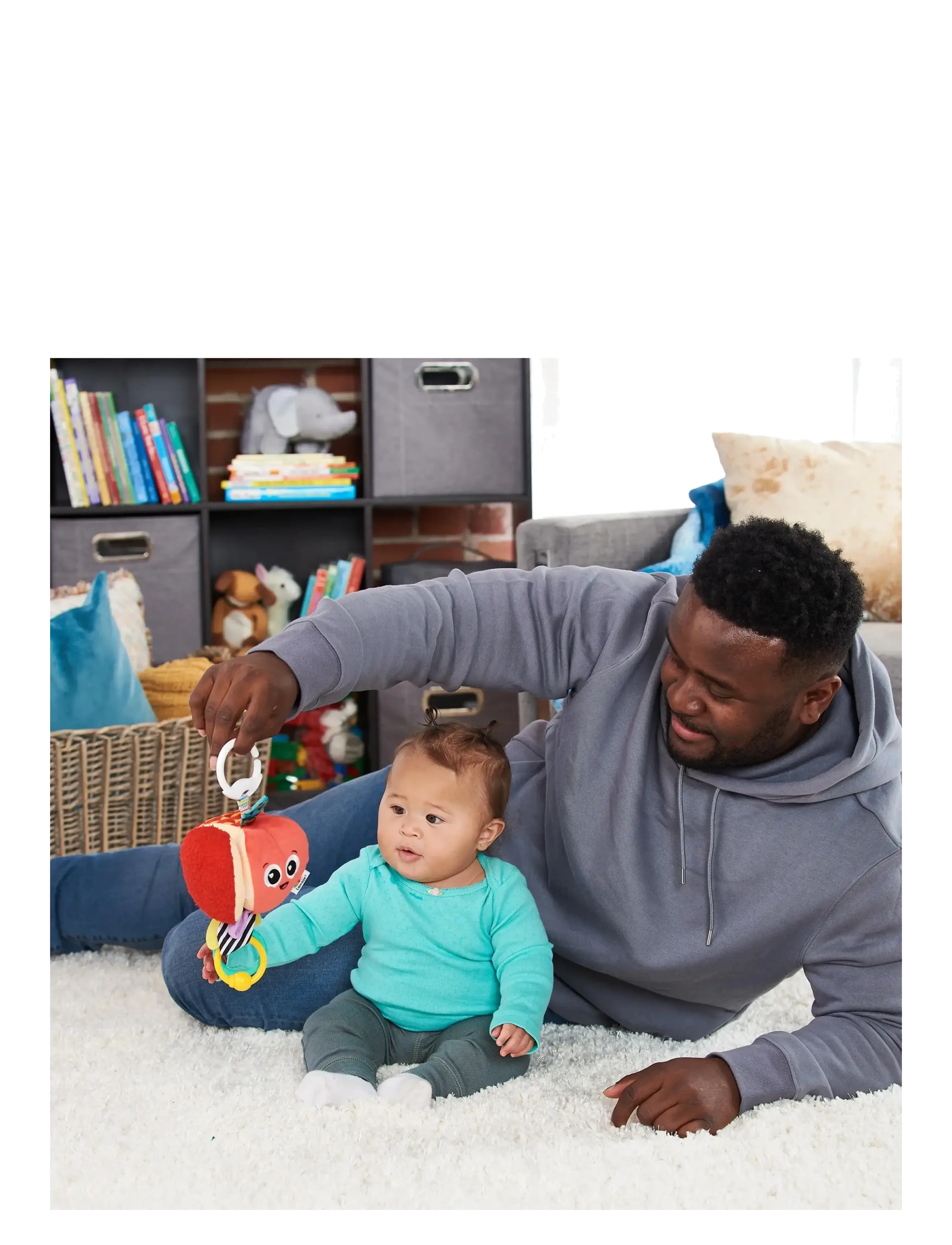 Lamaze - Lamaze Archer The Apple Clip & Go - mjuka leksaker - muti - 4