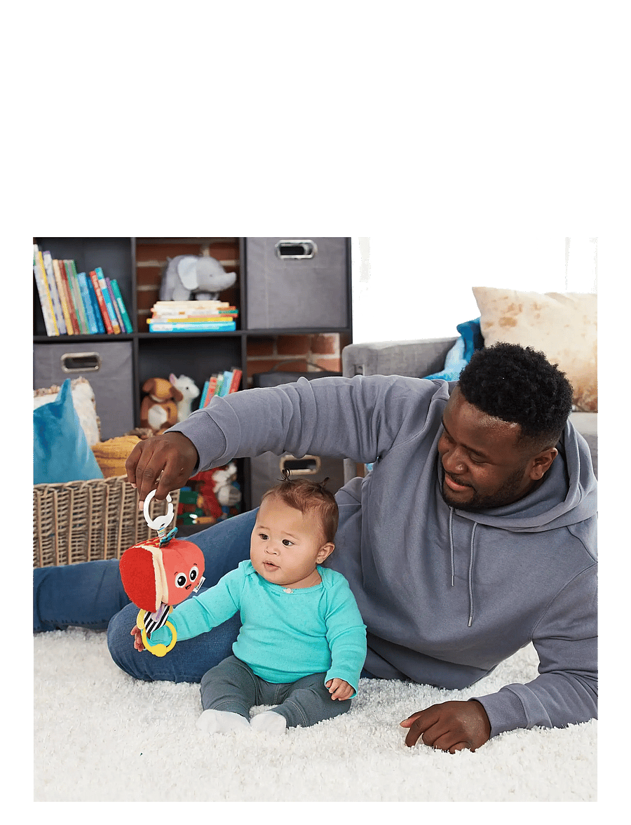 Lamaze - Lamaze Archer The Apple Clip & Go - bamser - muti - 4