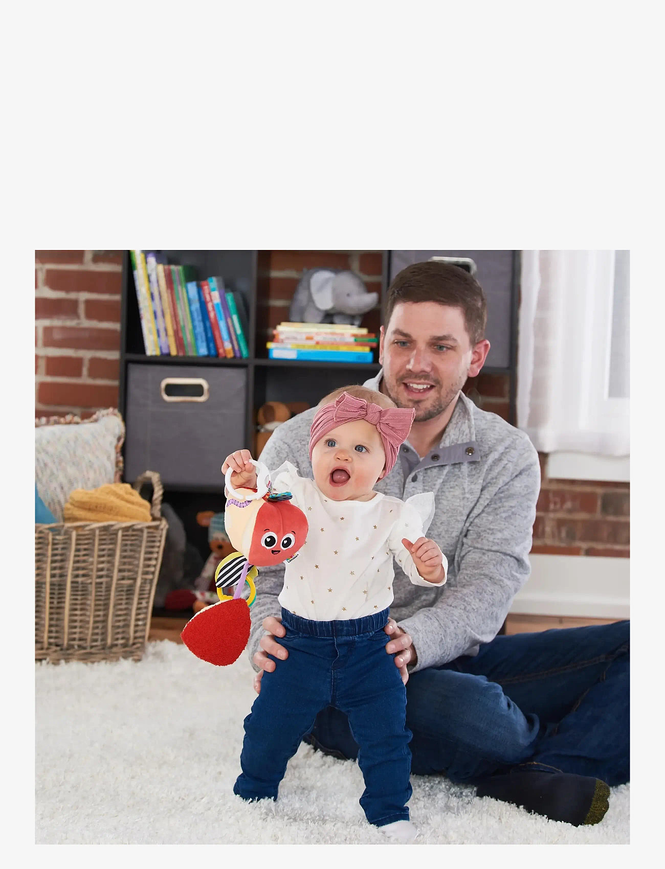 Lamaze - Lamaze Archer The Apple Clip & Go - bamser - muti - 5