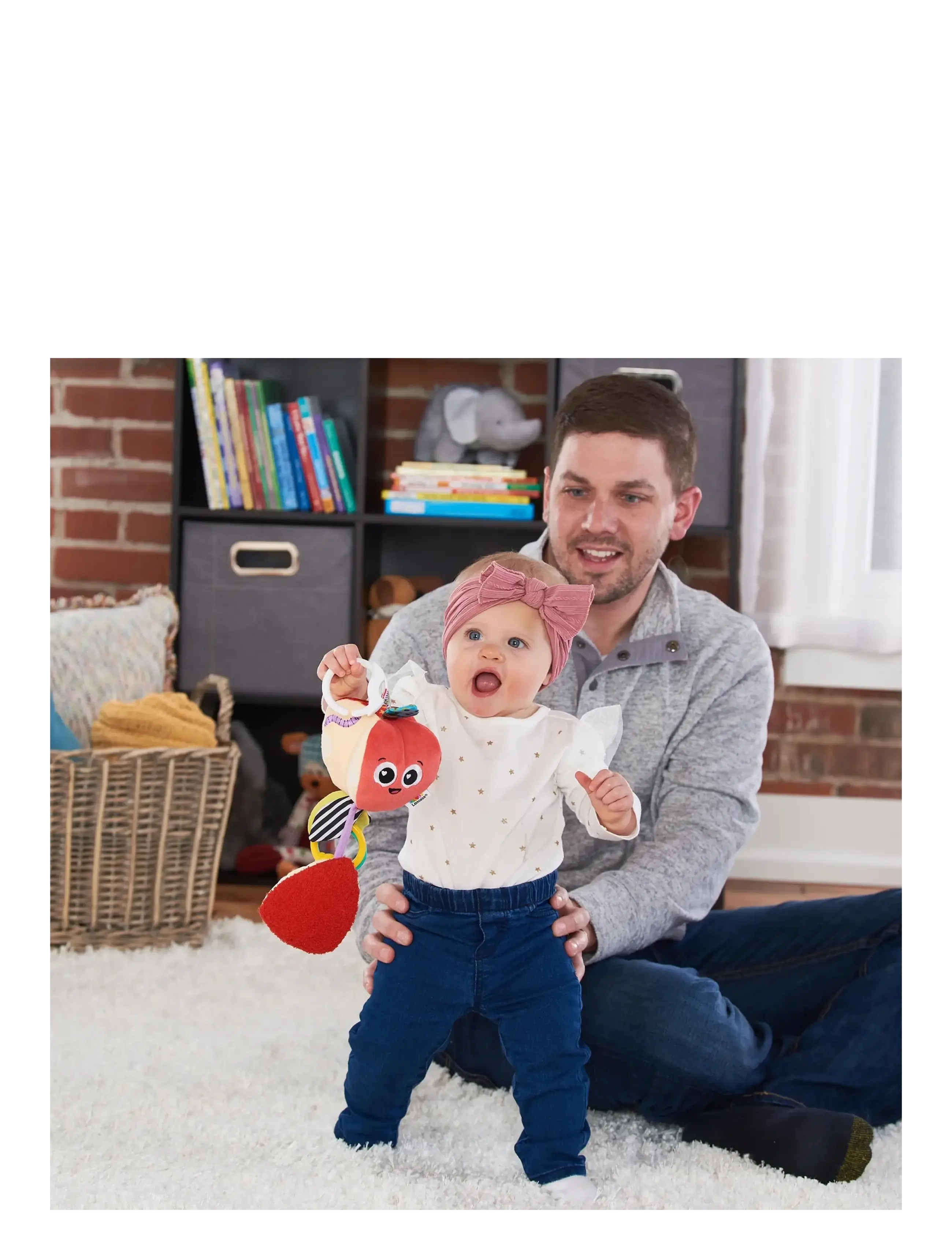 Lamaze - Lamaze Archer The Apple Clip & Go - mjuka leksaker - muti - 5
