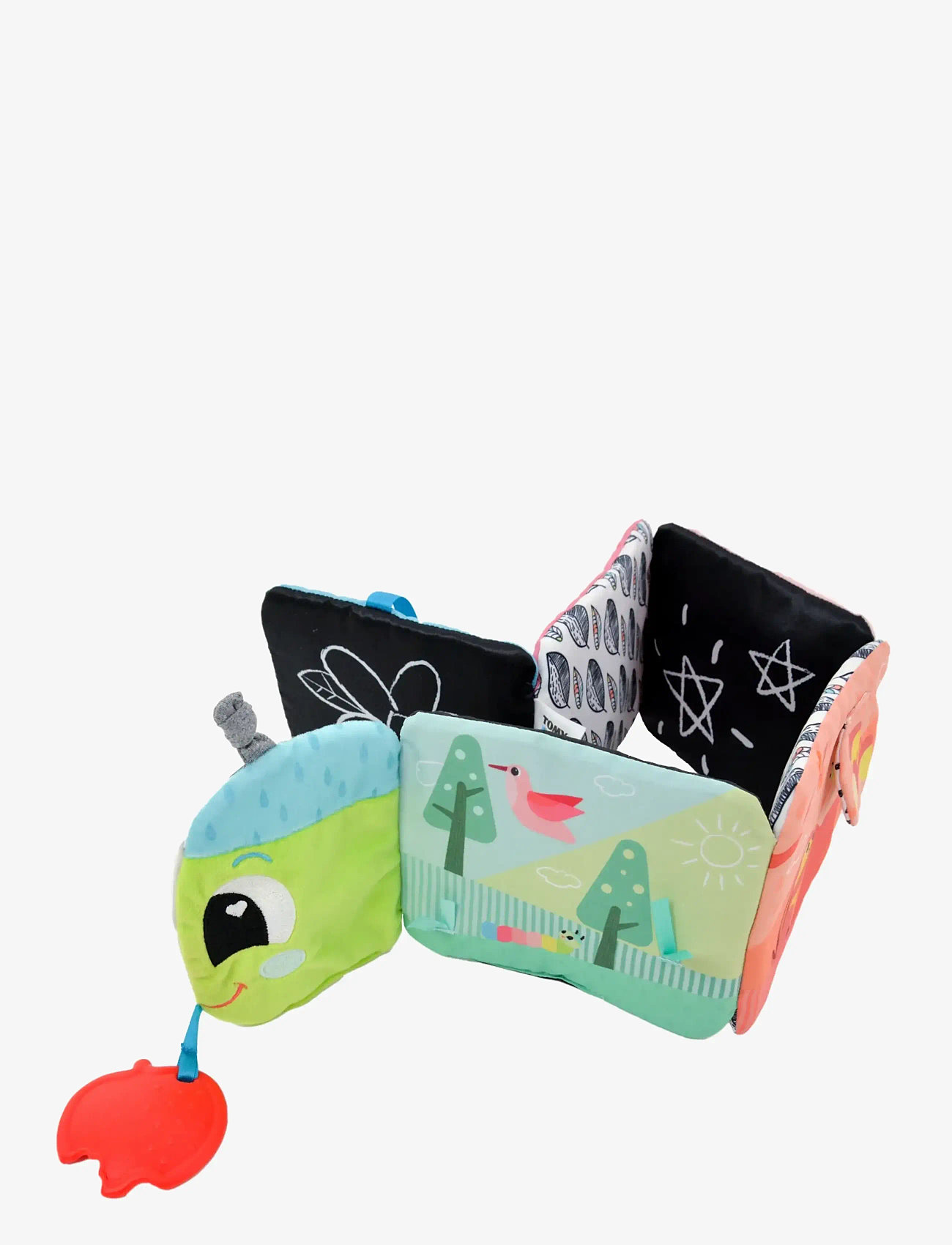 Lamaze - Lamaze Colourful Caterpillar Journey - babybøger - muti - 0