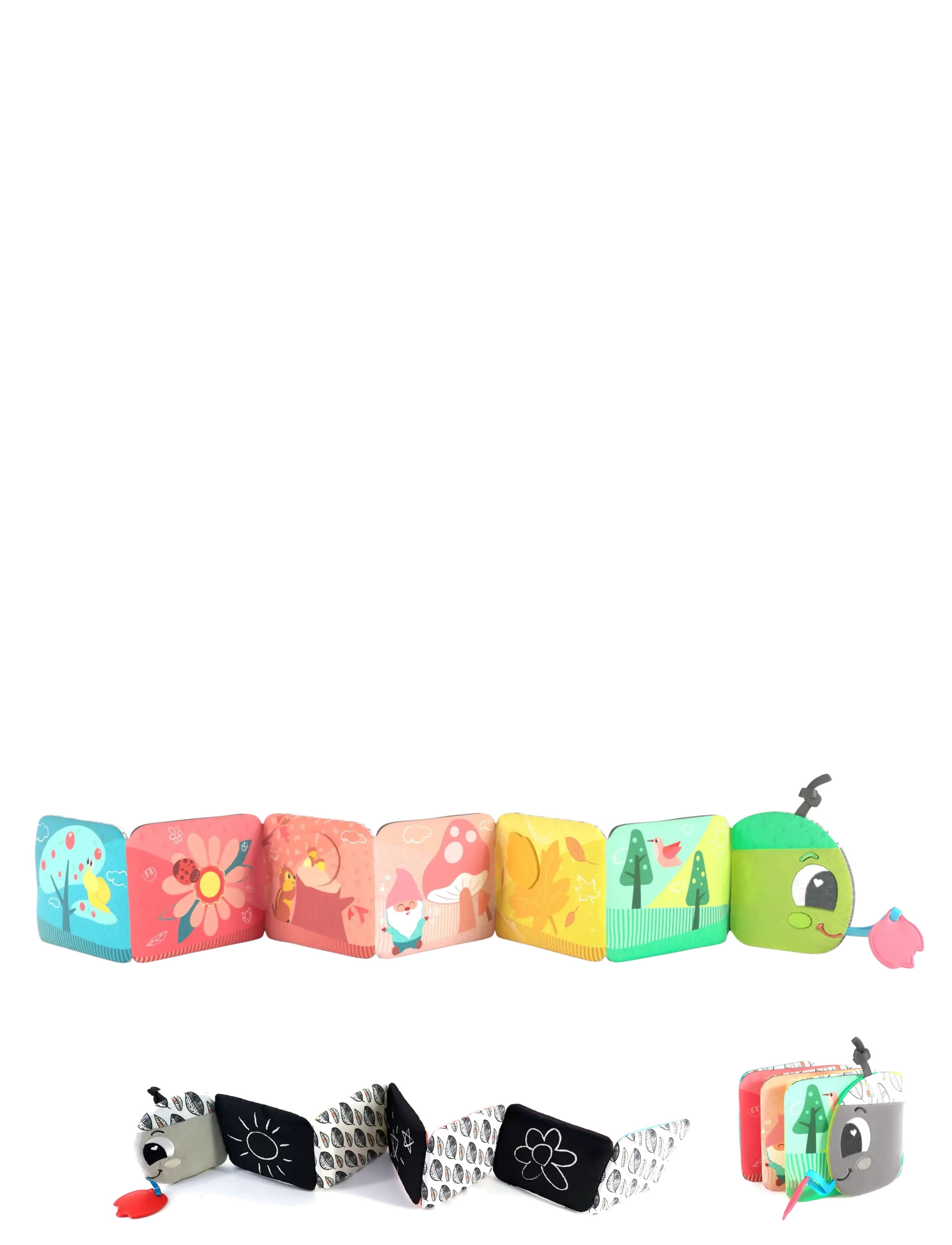 Lamaze - Lamaze Colourful Caterpillar Journey - babybøger - muti - 3