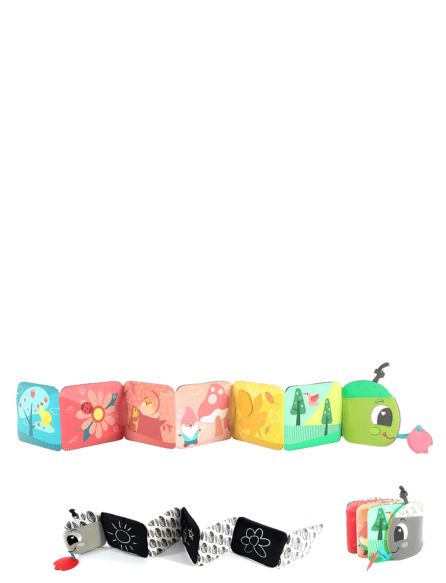 Lamaze - Lamaze Colourful Caterpillar Journey - ungbarnabækur - muti - 3