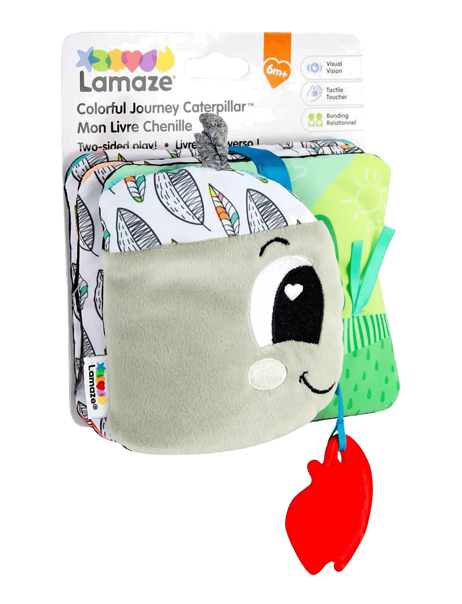 Lamaze - Lamaze Colourful Caterpillar Journey - ungbarnabækur - muti - 4