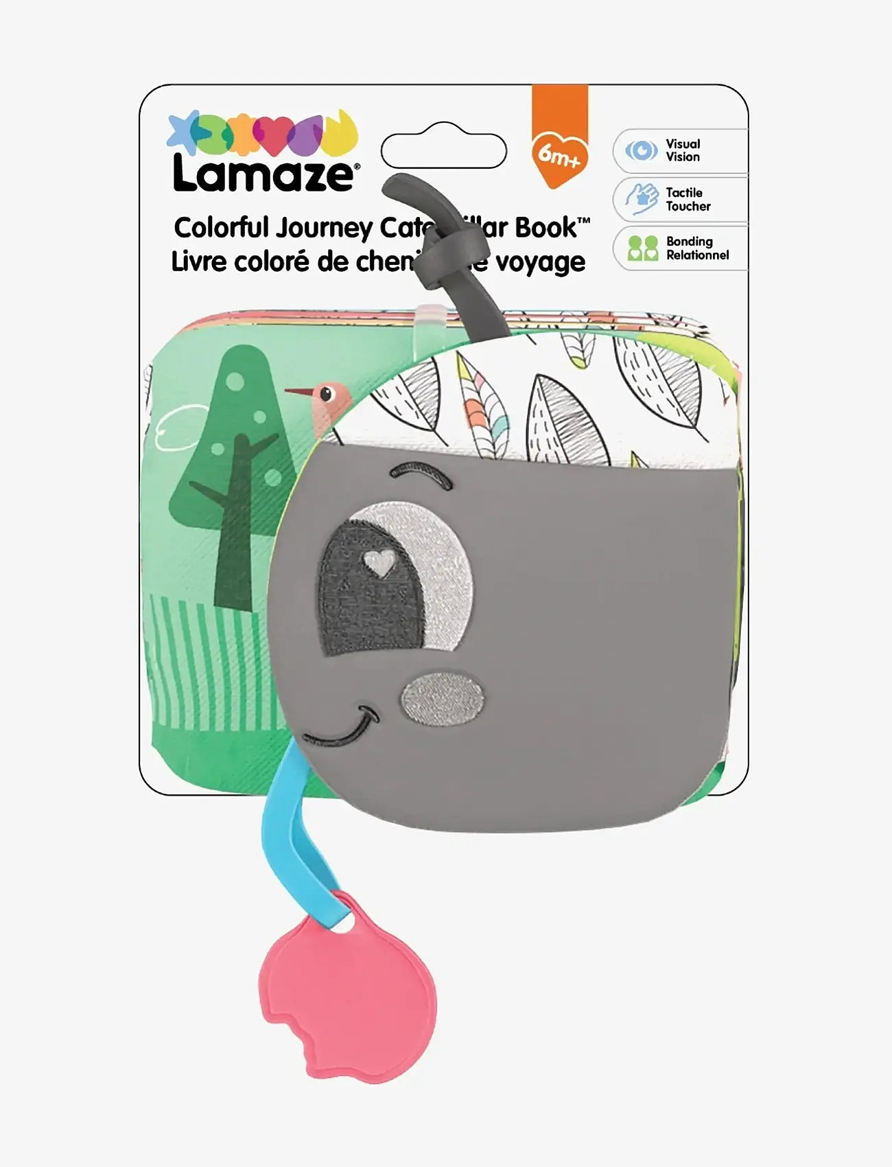 Lamaze - Lamaze Colourful Caterpillar Journey - babybøger - muti - 5