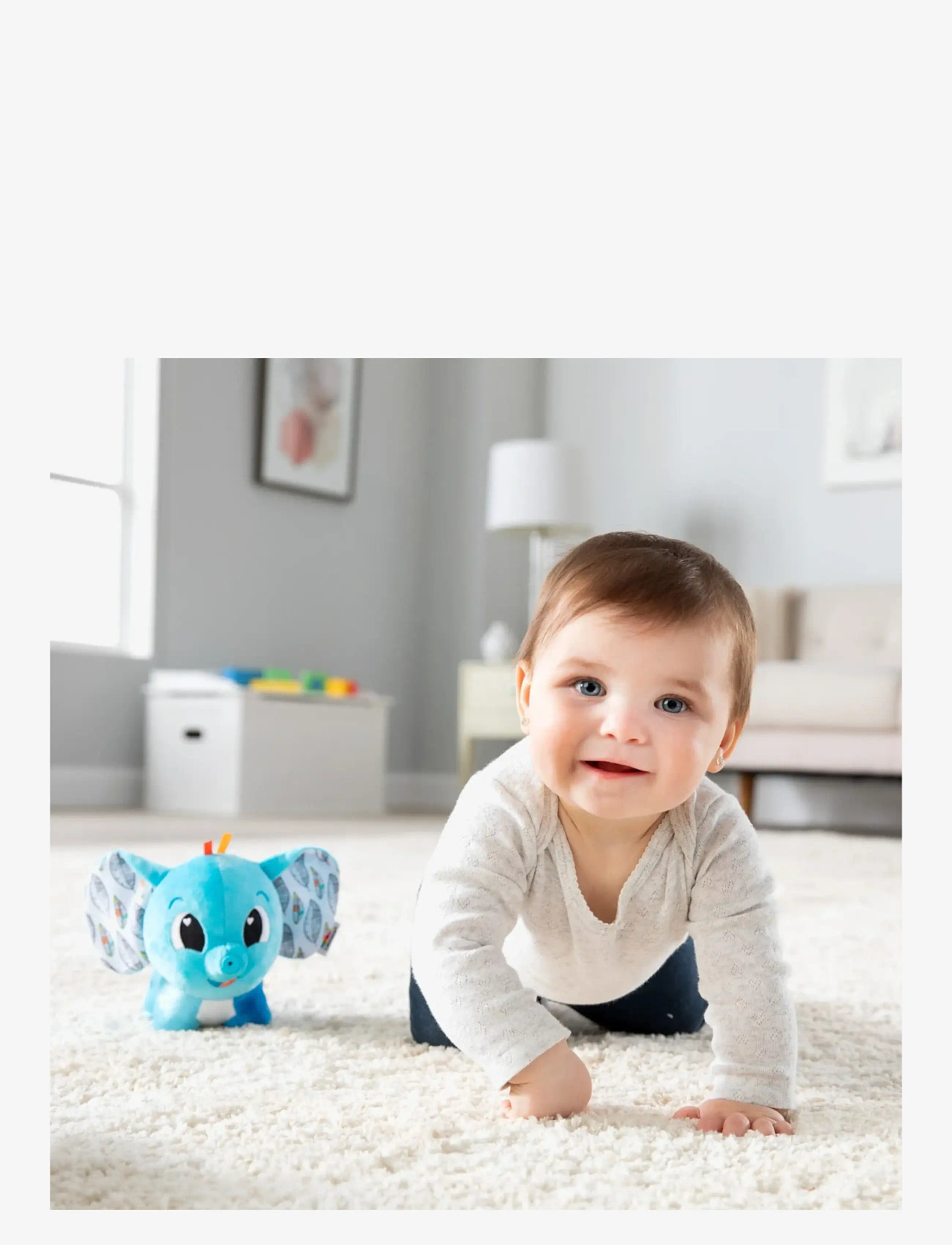 Lamaze - Lamaze Puffaboo Elephant - bamser - muti - 3