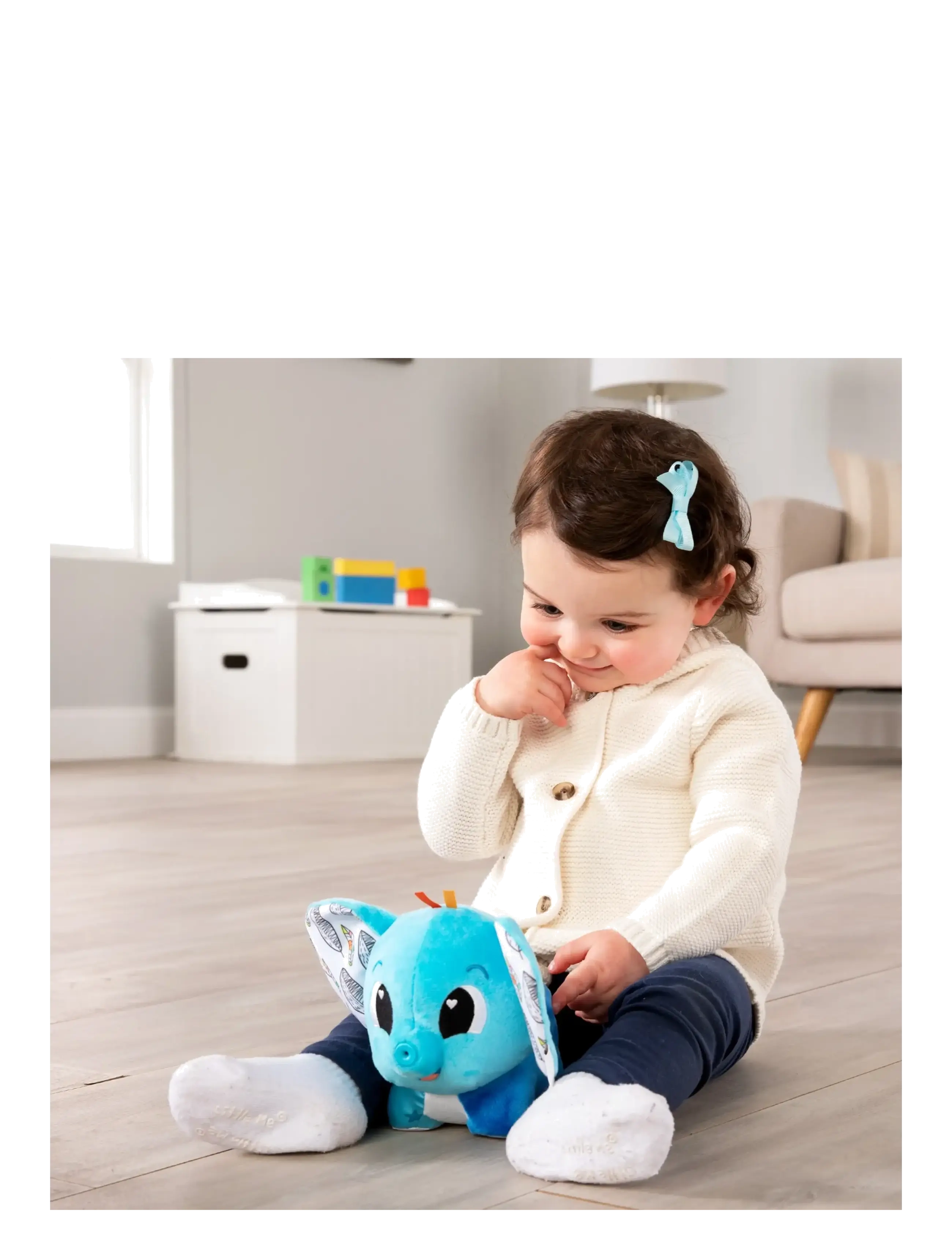 Lamaze - Lamaze Puffaboo Elephant - mjuka leksaker - muti - 4