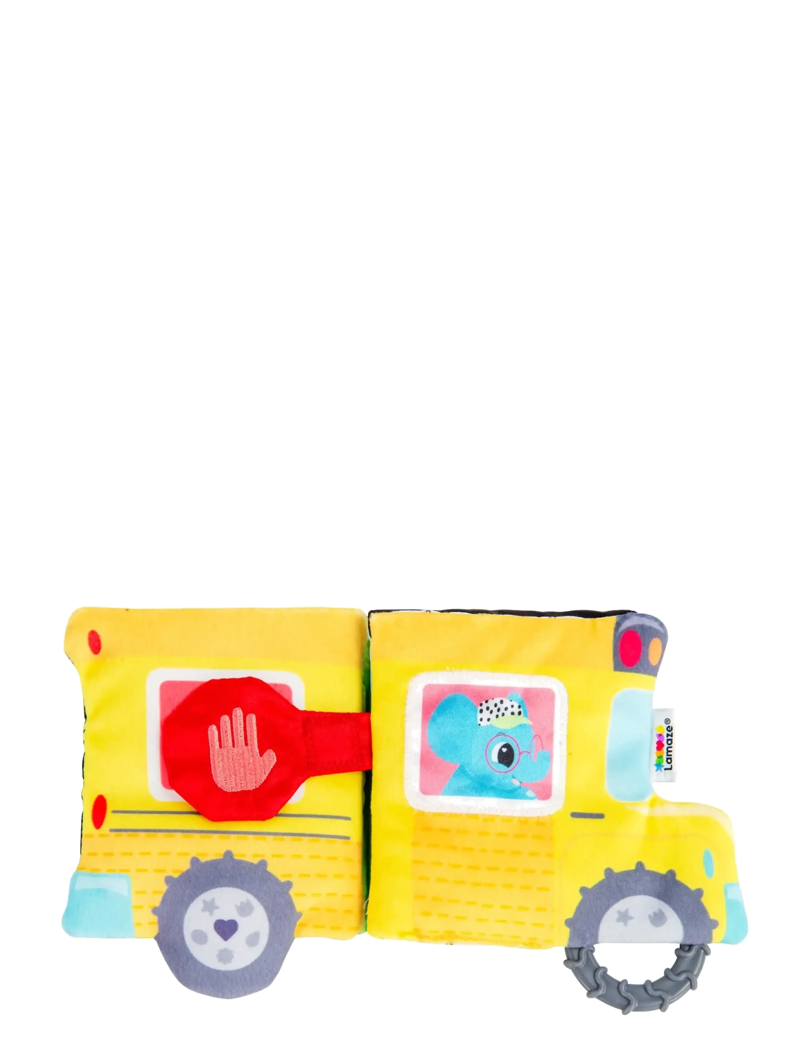 Lamaze Lamaze Accordion bus - Vauvakirjat - MUTI / yellow