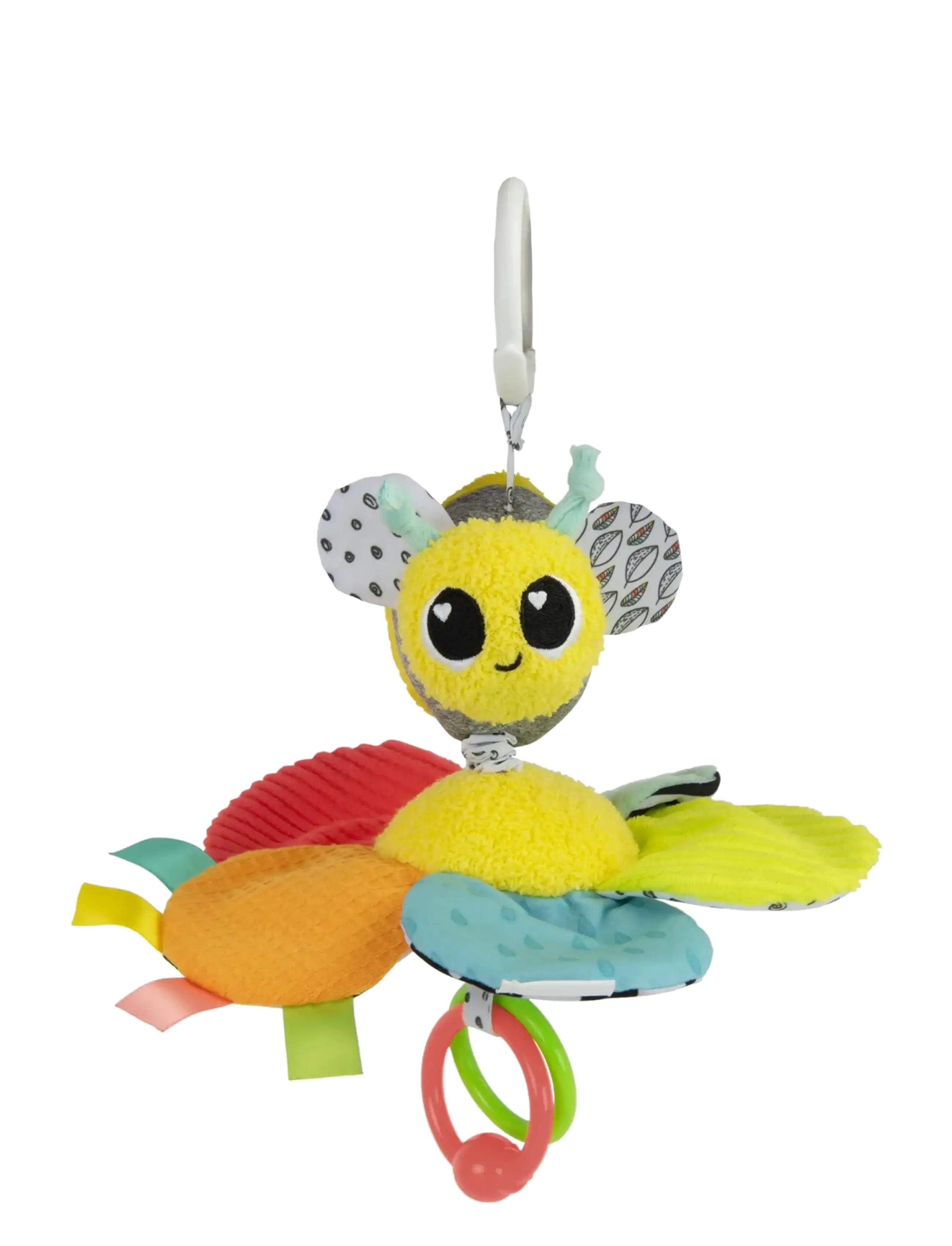 Lamaze Buzzy The Bee Clip & Go, Børn, Barnevogns Aktivitetslegetøj, Multi/mønstret, Str: ONE SIZE