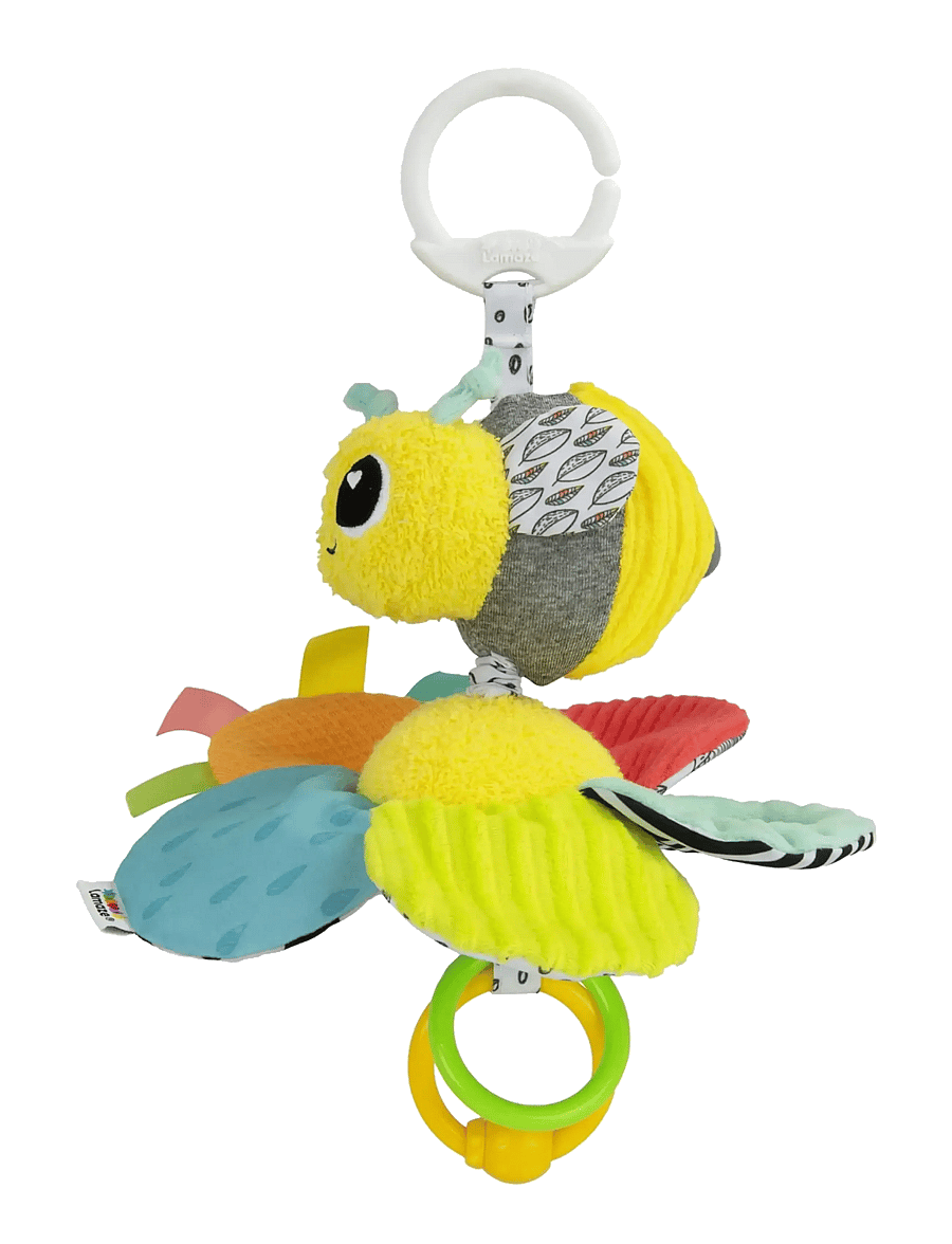 Lamaze - Lamaze Buzzy the Bee Clip & Go - leikföng fyrir barnakerrur - muti - 1