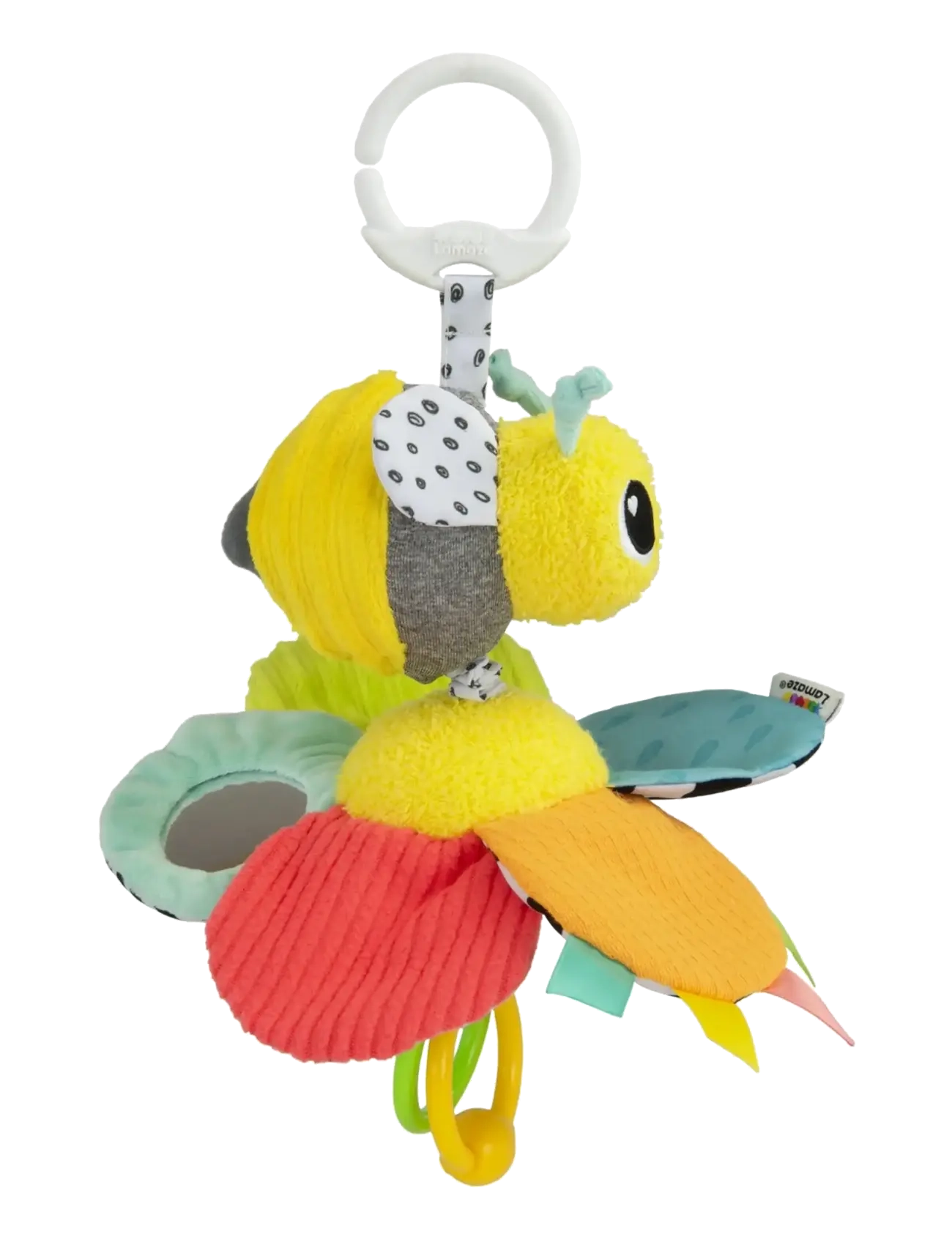Lamaze - Lamaze Buzzy the Bee Clip & Go - barnevognslegetøj - muti - 2