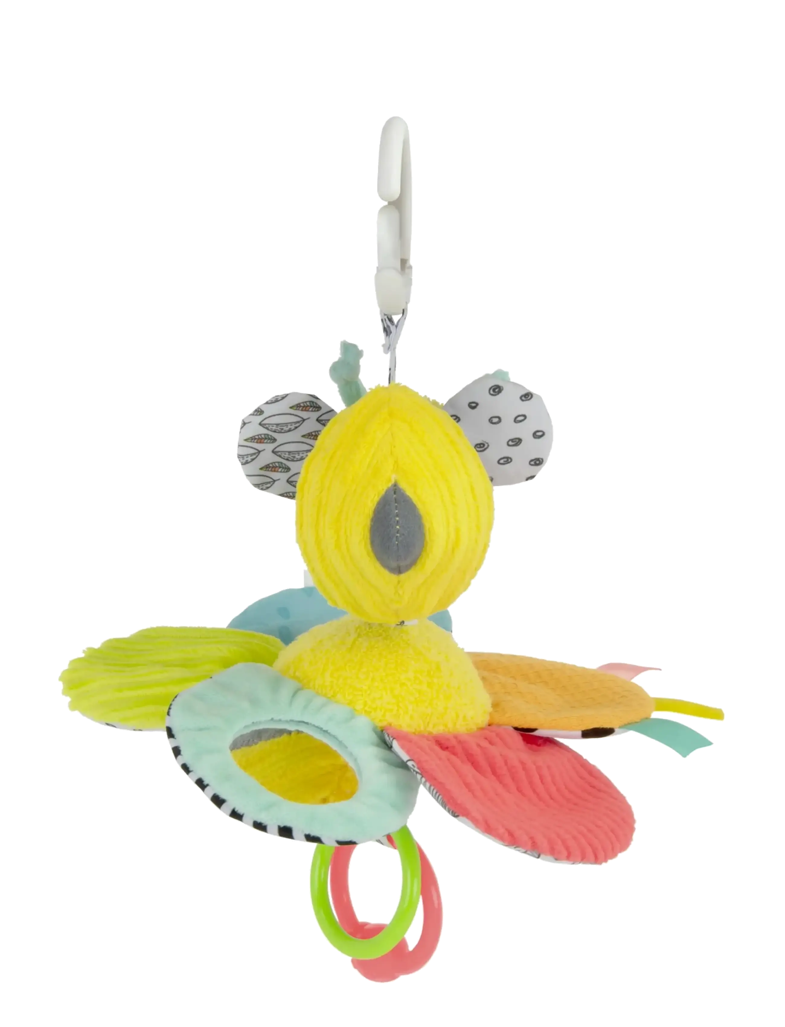 Lamaze - Lamaze Buzzy the Bee Clip & Go - barnevognslegetøj - muti - 3