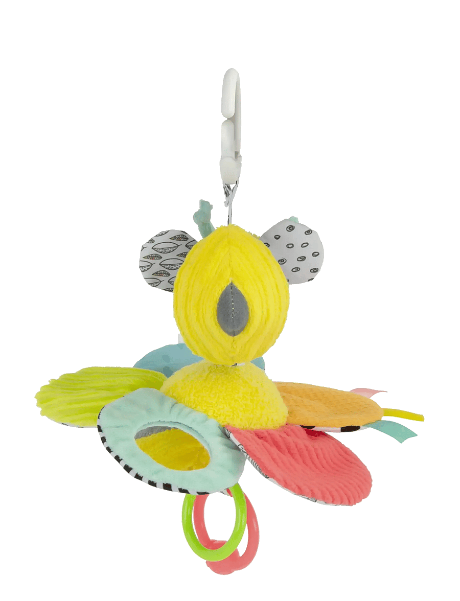 Lamaze - Lamaze Buzzy the Bee Clip & Go - leikföng fyrir barnakerrur - muti - 3