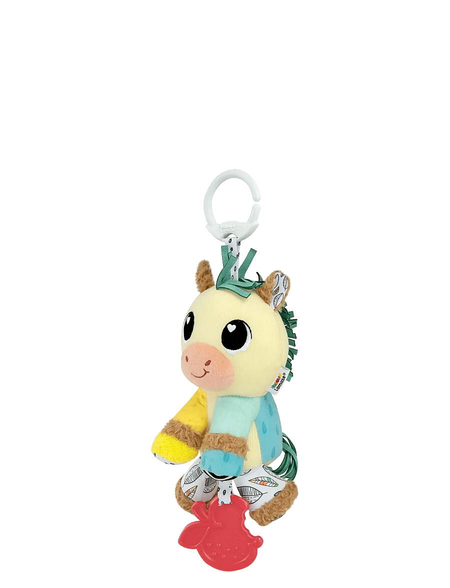 Lamaze - Lamaze Horse Clip N Go - barnevognslegetøj - muti - 2