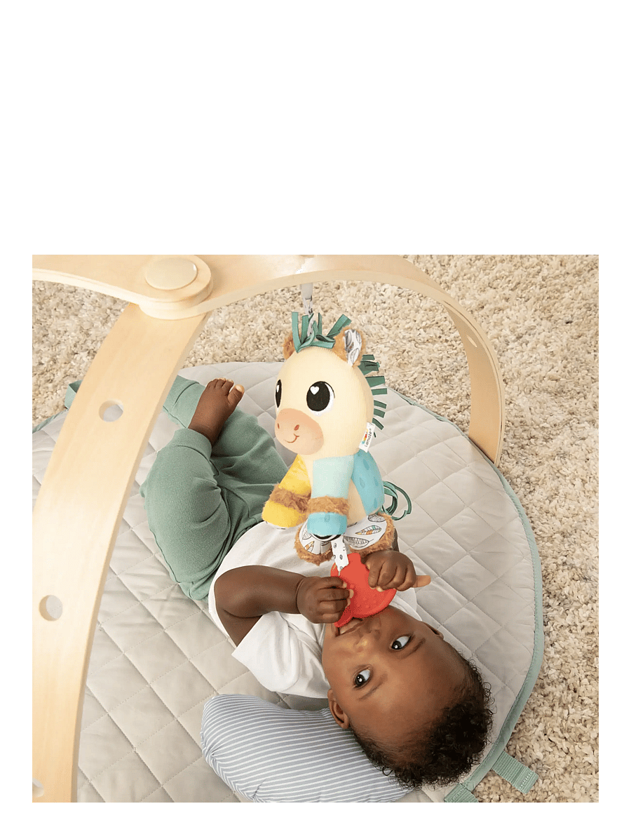 Lamaze - Lamaze Horse Clip N Go - barnevognslegetøj - muti - 4