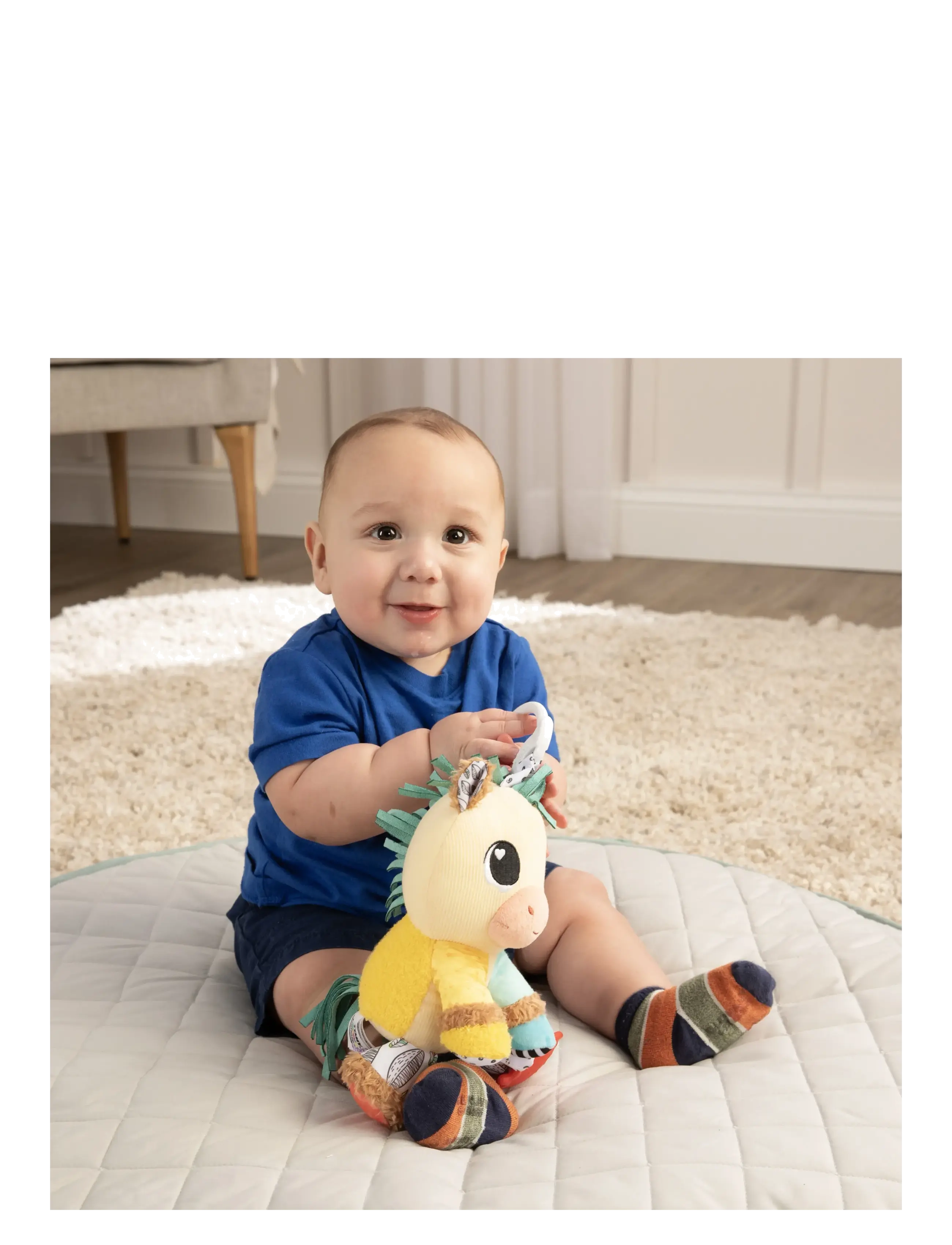 Lamaze - Lamaze Horse Clip N Go - barnevognslegetøj - muti - 5