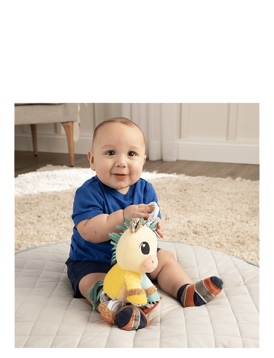 Lamaze - Lamaze Horse Clip N Go - barnevognslegetøj - muti - 5