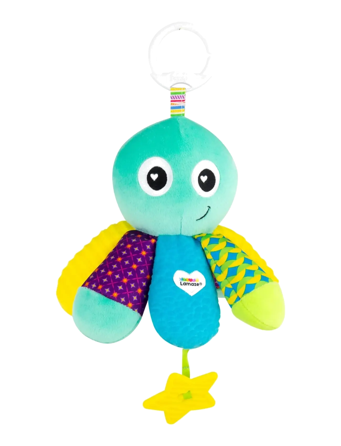Lamaze - Lamaze Clip & Go Salty Sam The Octopus - bamser - muti - 1