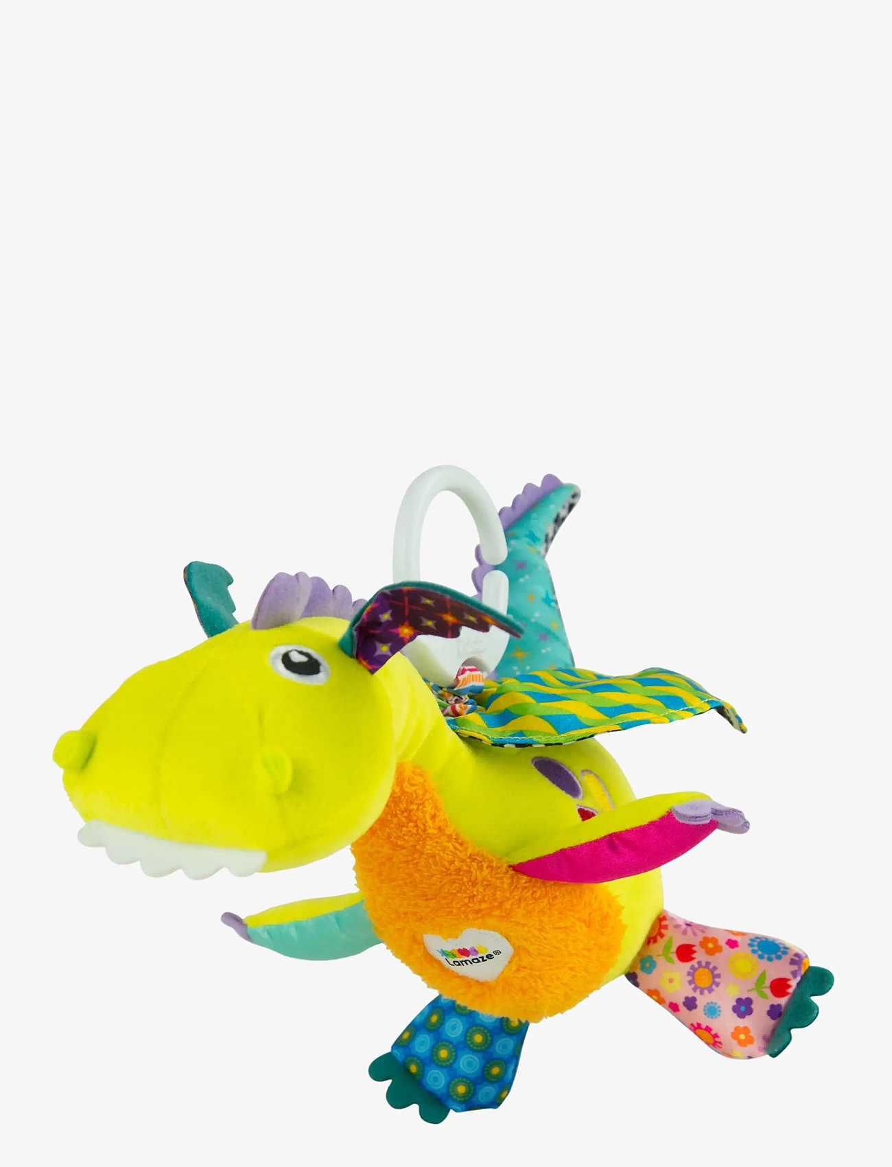 Lamaze - Lamaze Flip Flap Dragon - barnevognslegetøj - muti - 1