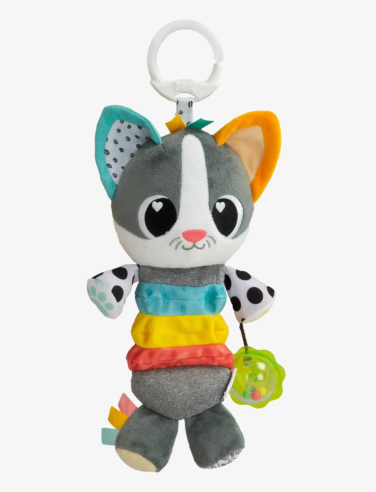 Lamaze - Lamaze Long Cat Clip And Go - bamser - muti - 0