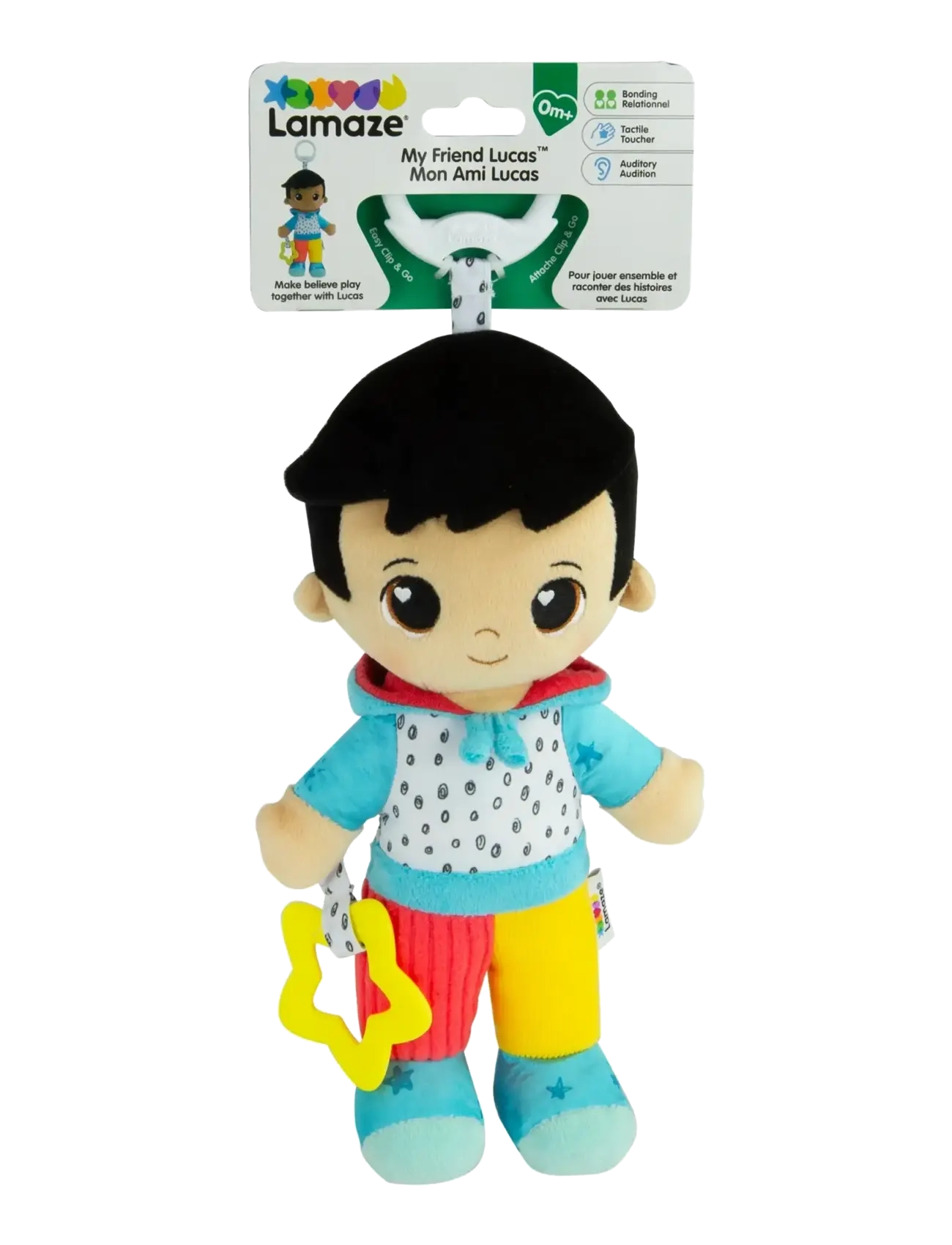 Lamaze Lamaze My Friend Lucas - Bamser - MUTI / black
