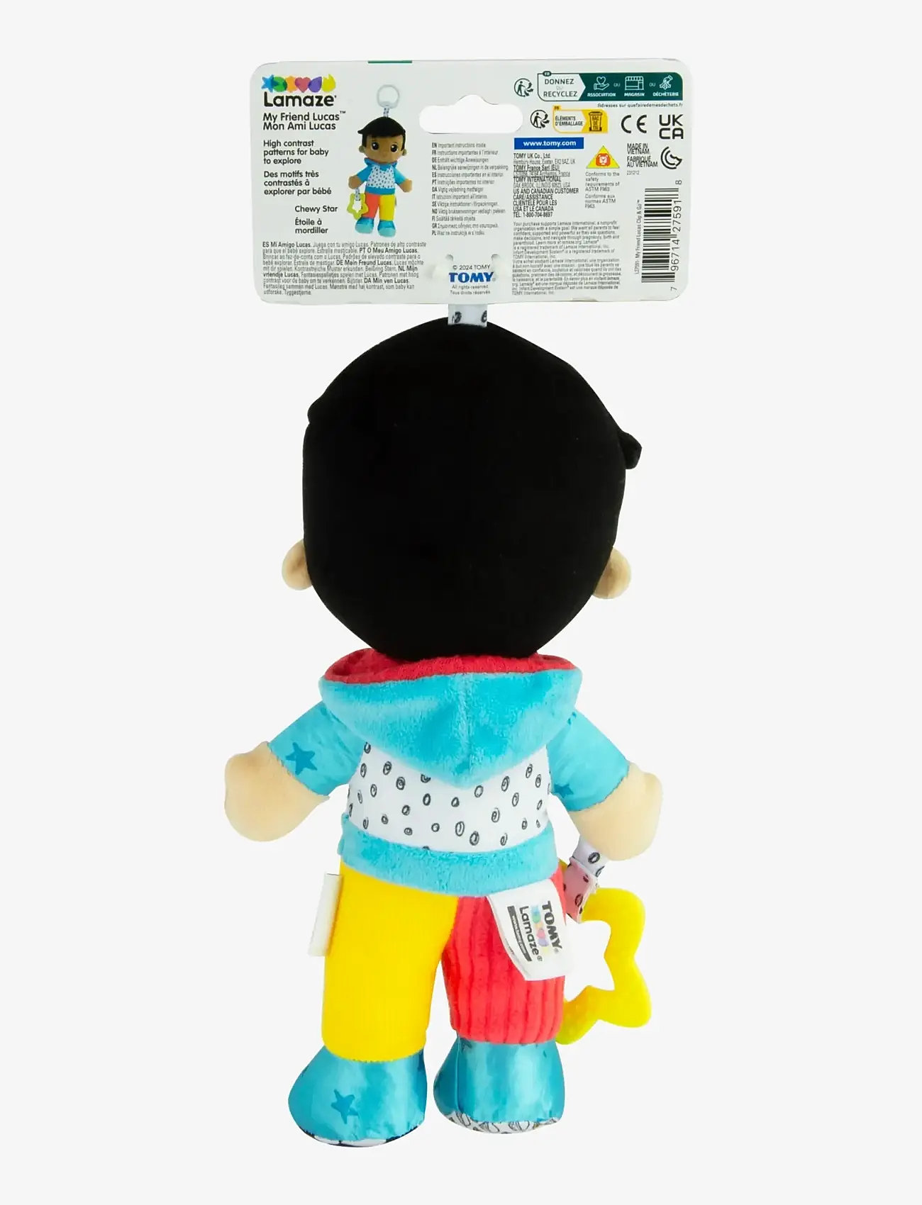 Lamaze - Lamaze My Friend Lucas - barnevognslegetøj - muti - 1